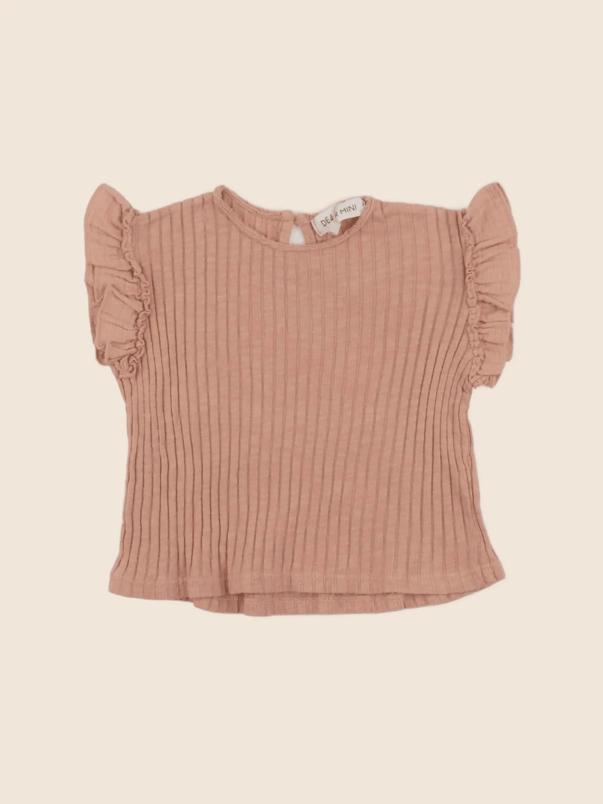 Dear Mini - tee-shirt orange - 3/6 mois