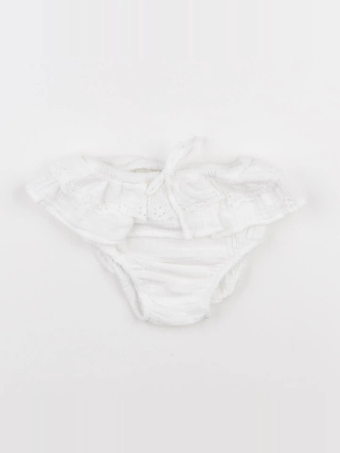 Tocoto vintage - bloomer blanc - 3 mois