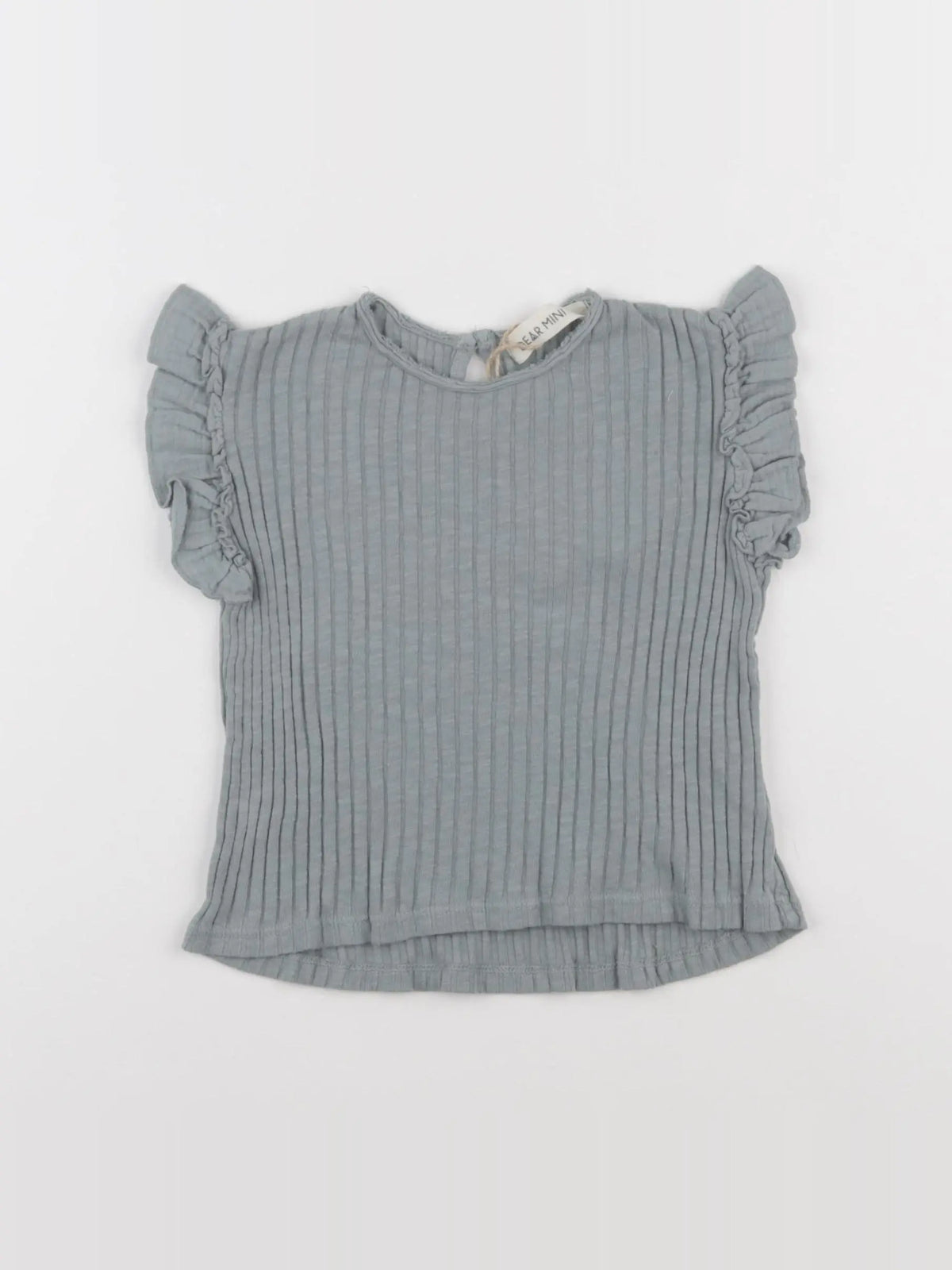 Dear Mini - tee-shirt bleu - 6/12 mois