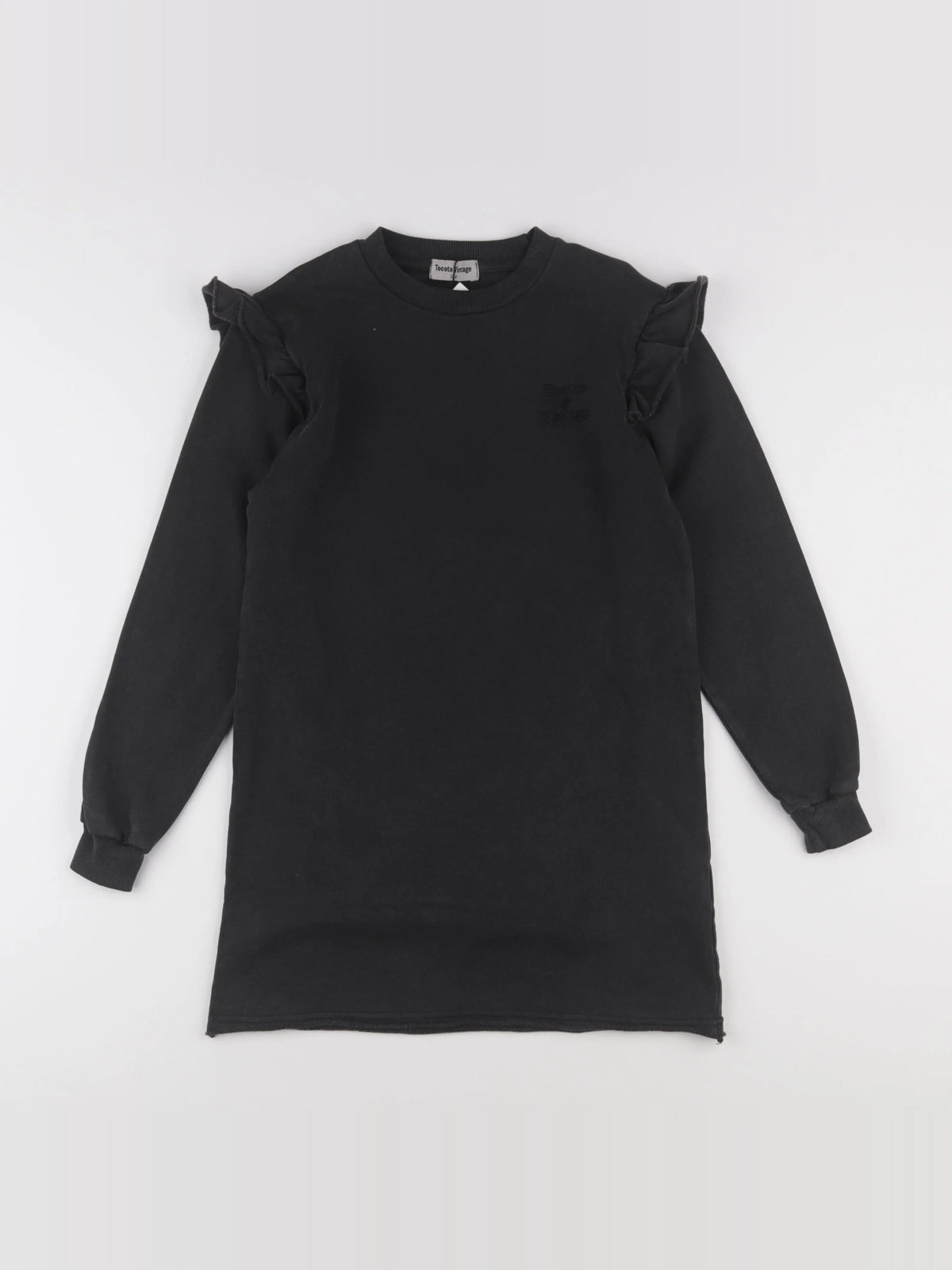 Tocoto vintage - robe gris - 10 ans