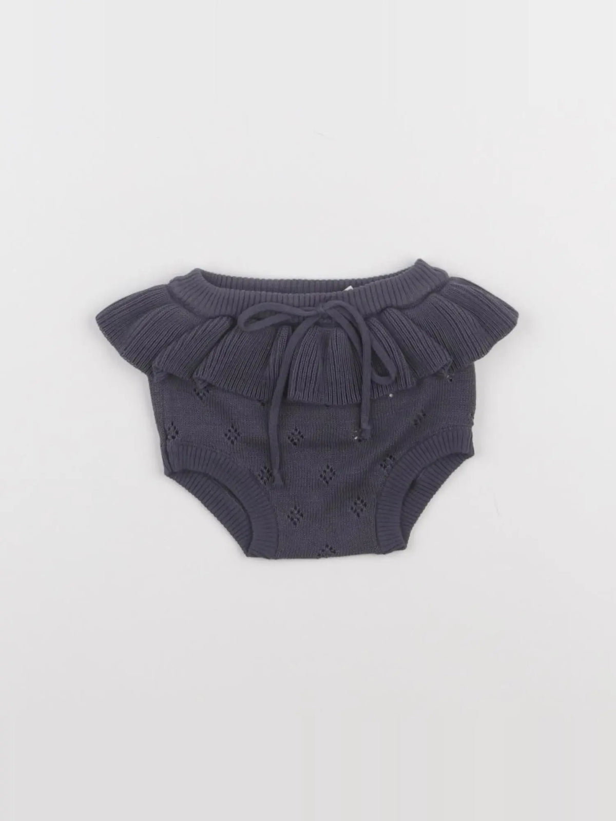 Tocoto vintage - bloomer gris - 3 mois