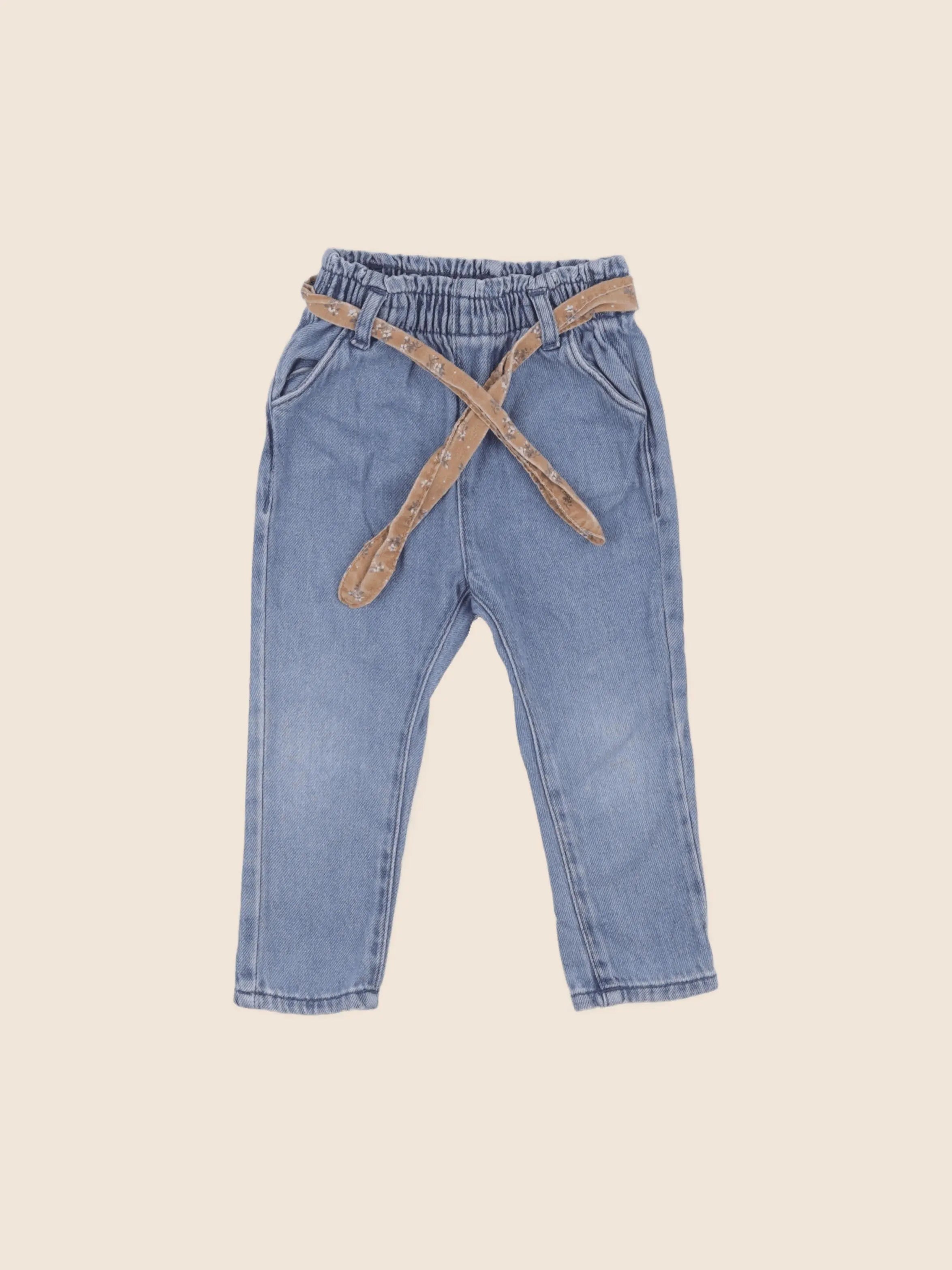 Vertbaudet - jean bleu - 18 mois