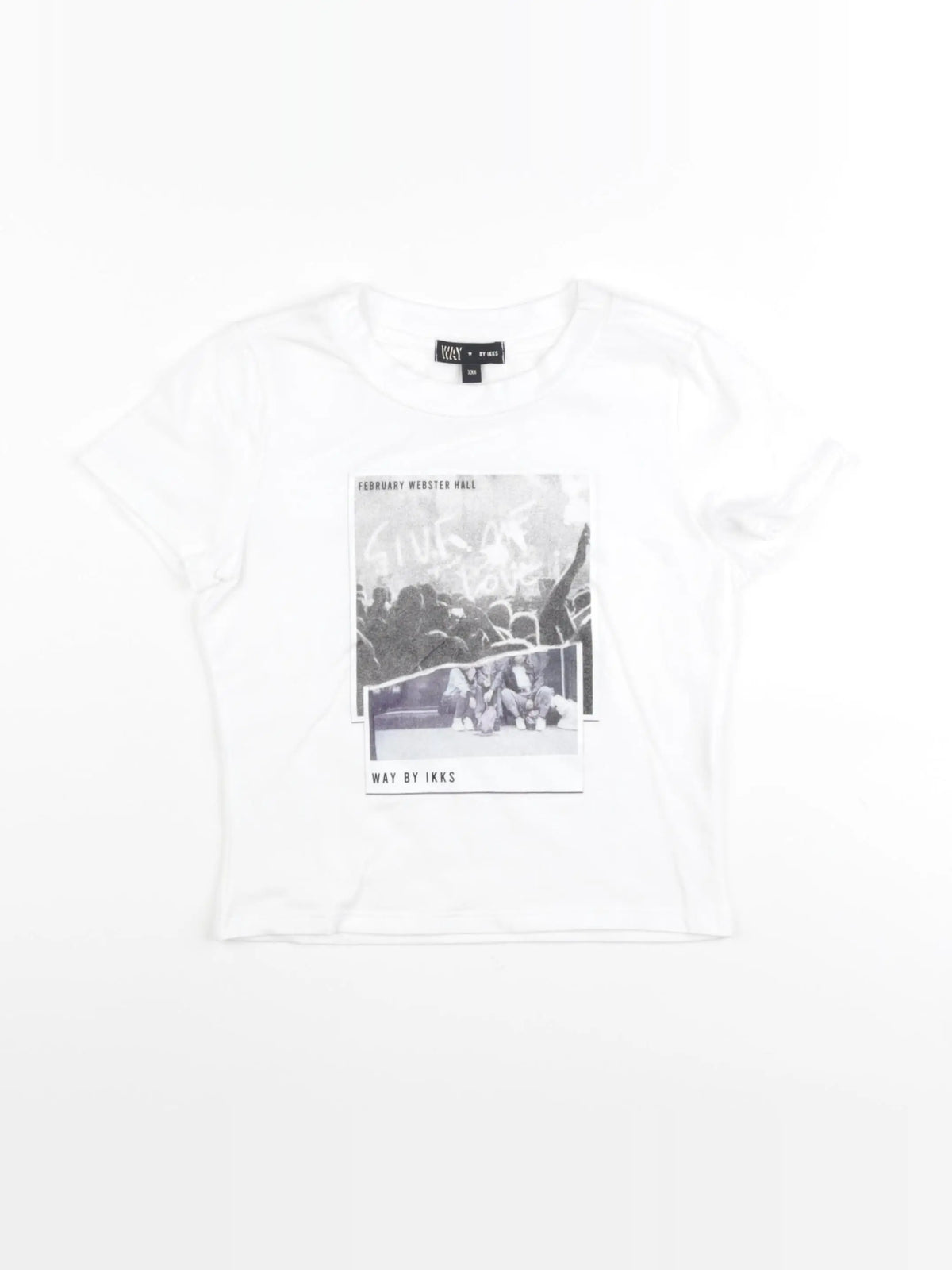 IKKS - tee-shirt blanc - 10 ans