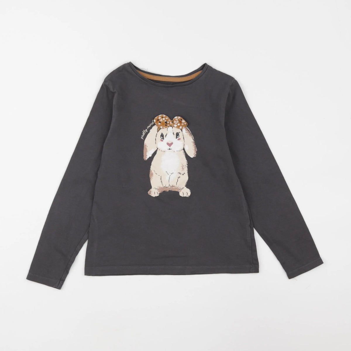 Vertbaudet - tee-shirt gris - 8 ans