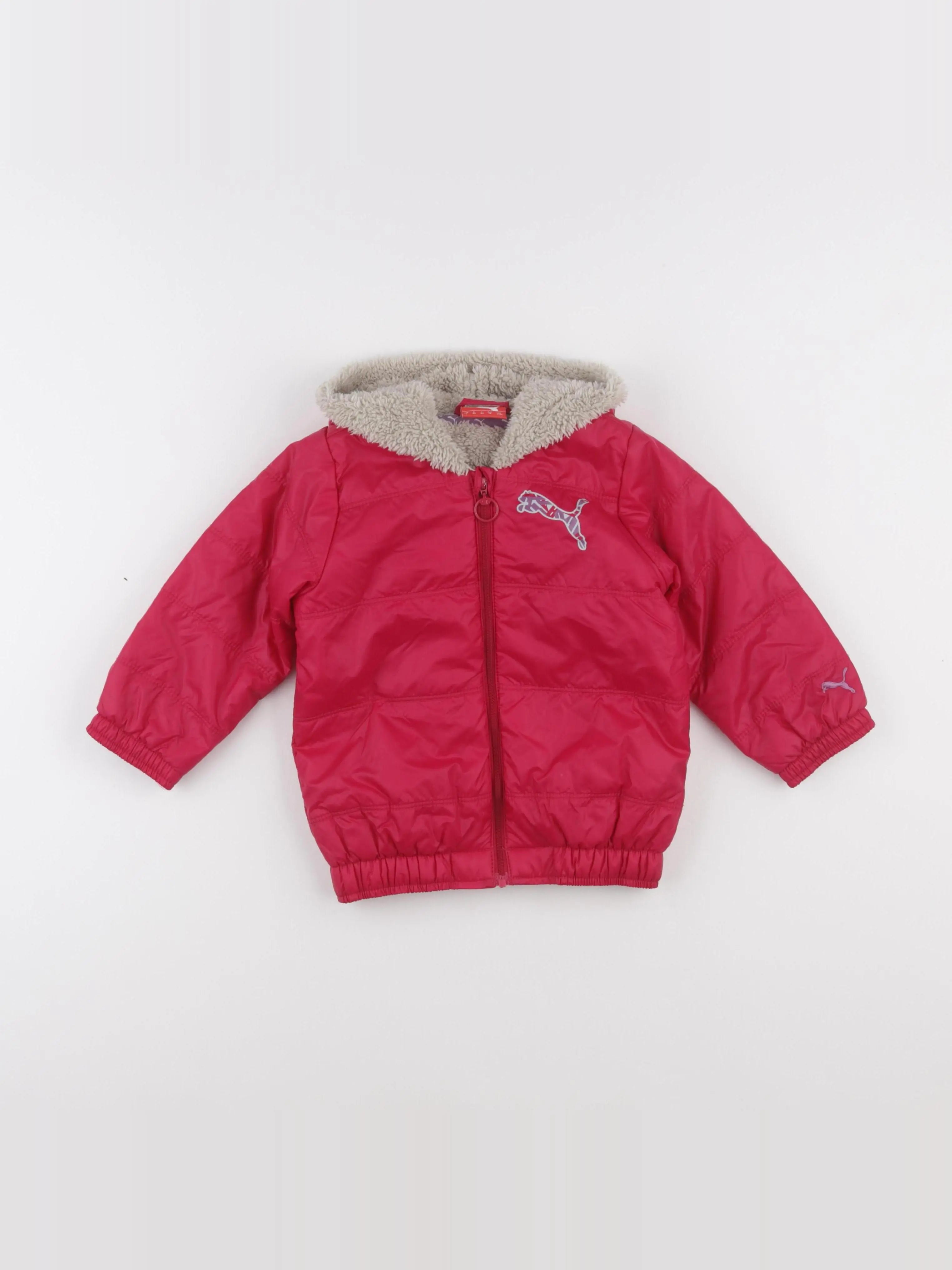 Puma - doudoune rose - 18 mois