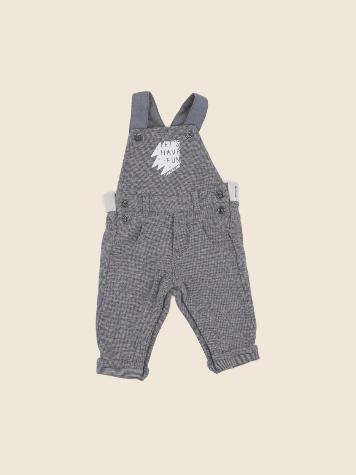 Timberland - salopette gris - 6 mois
