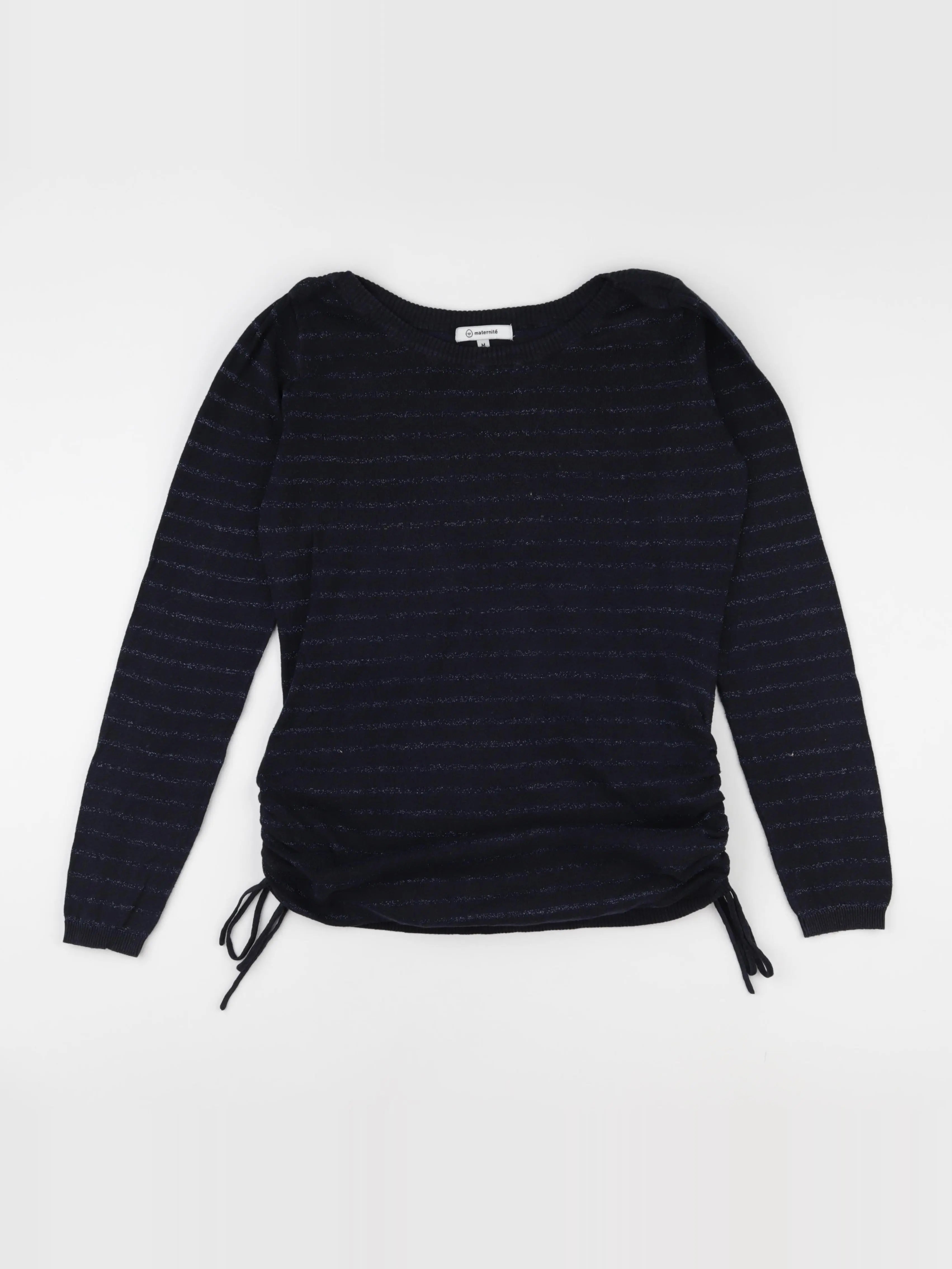 La Halle - pull grossesse bleu - 40 à 42