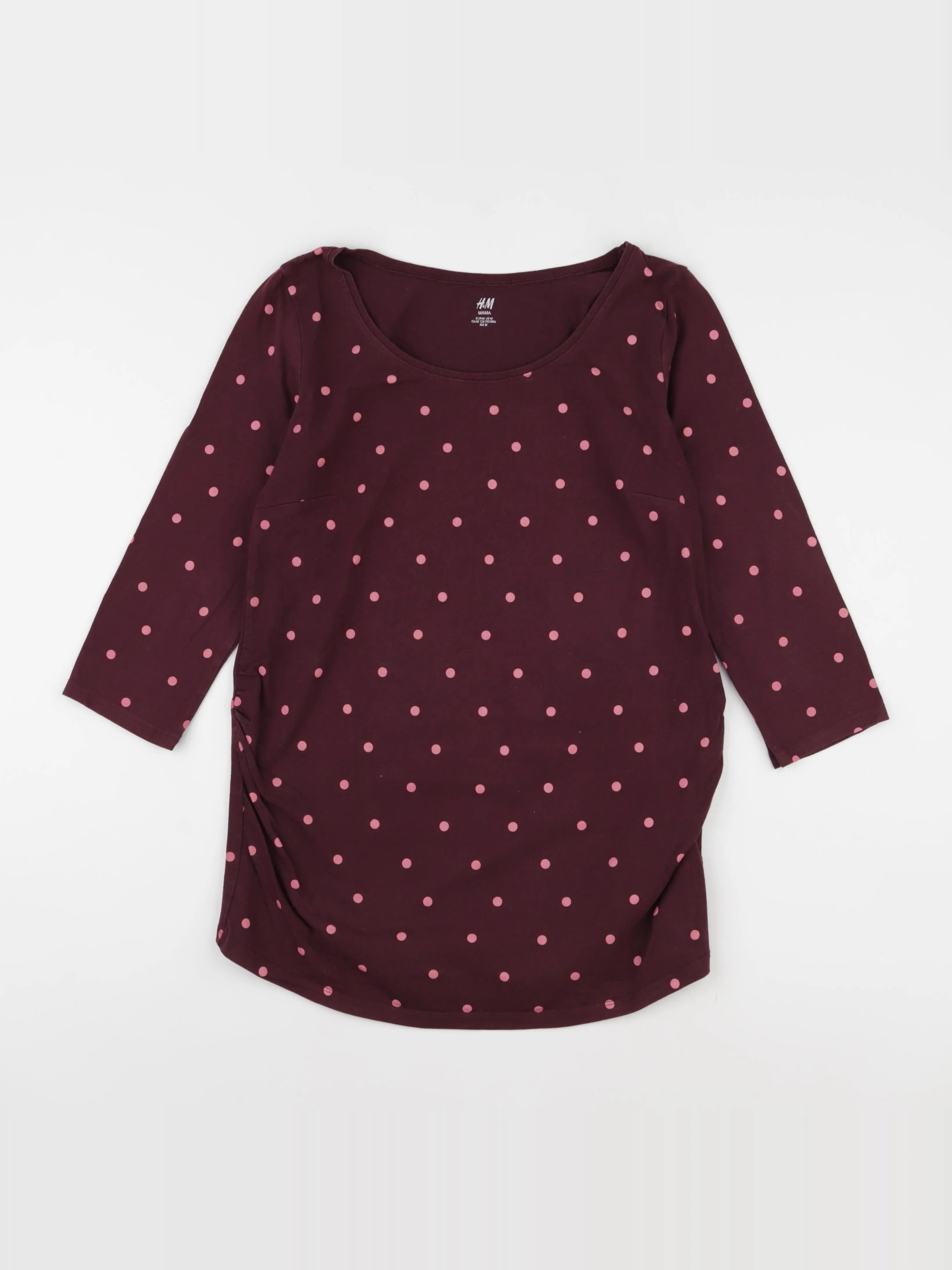 H&M - tee-shirt grossesse violet - 40 à 42