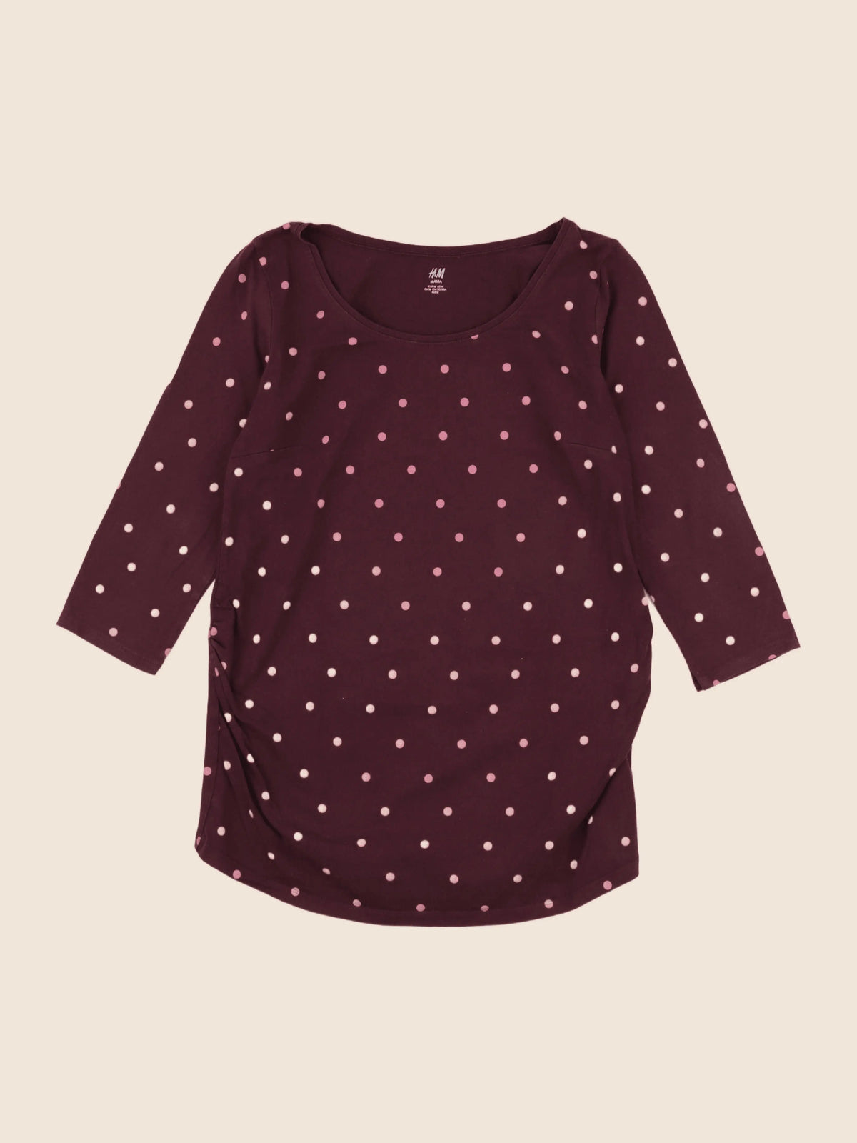 H&M - tee-shirt grossesse violet - 40 à 42