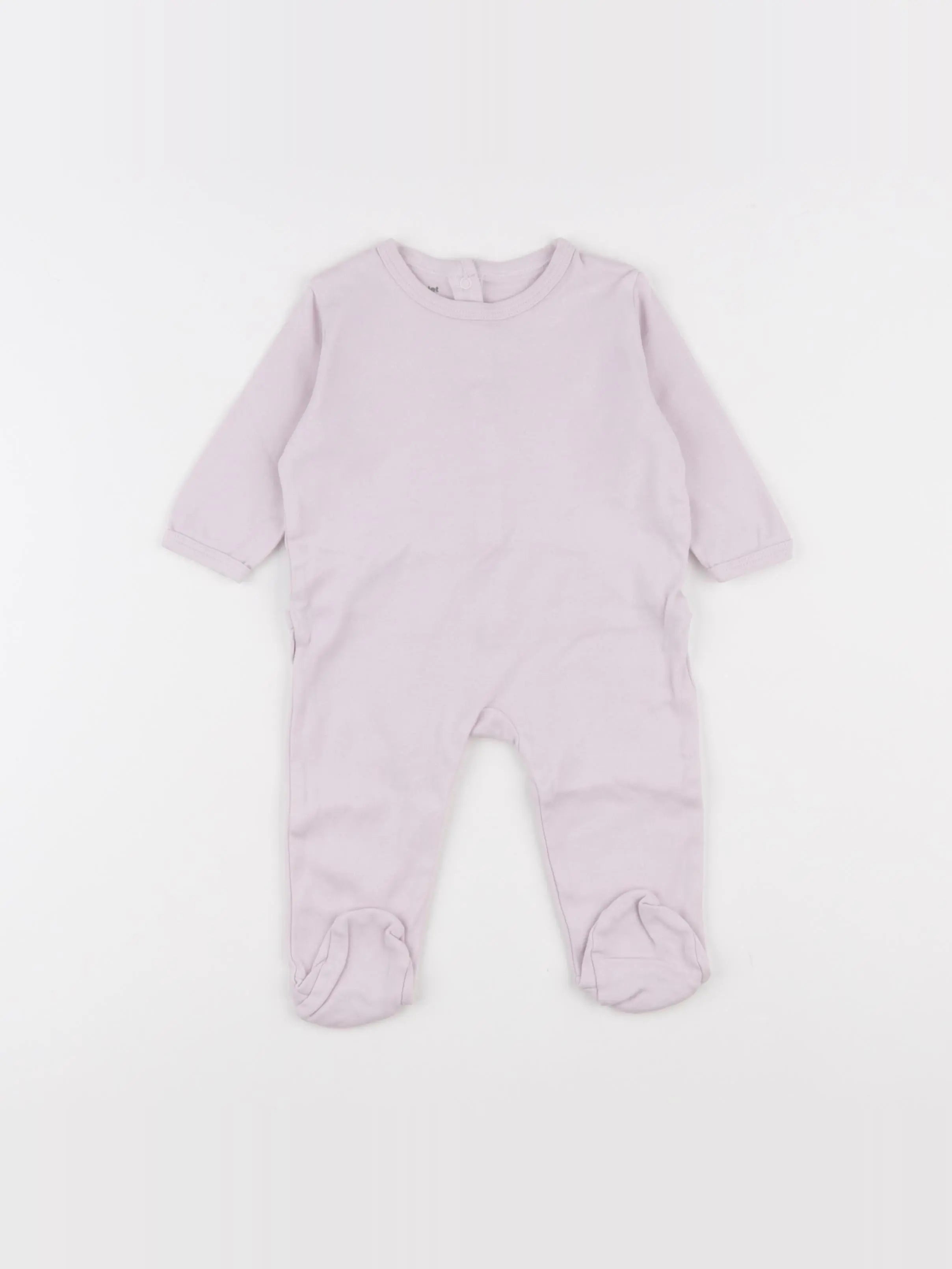 Vertbaudet - pyjama coton rose - 6 mois