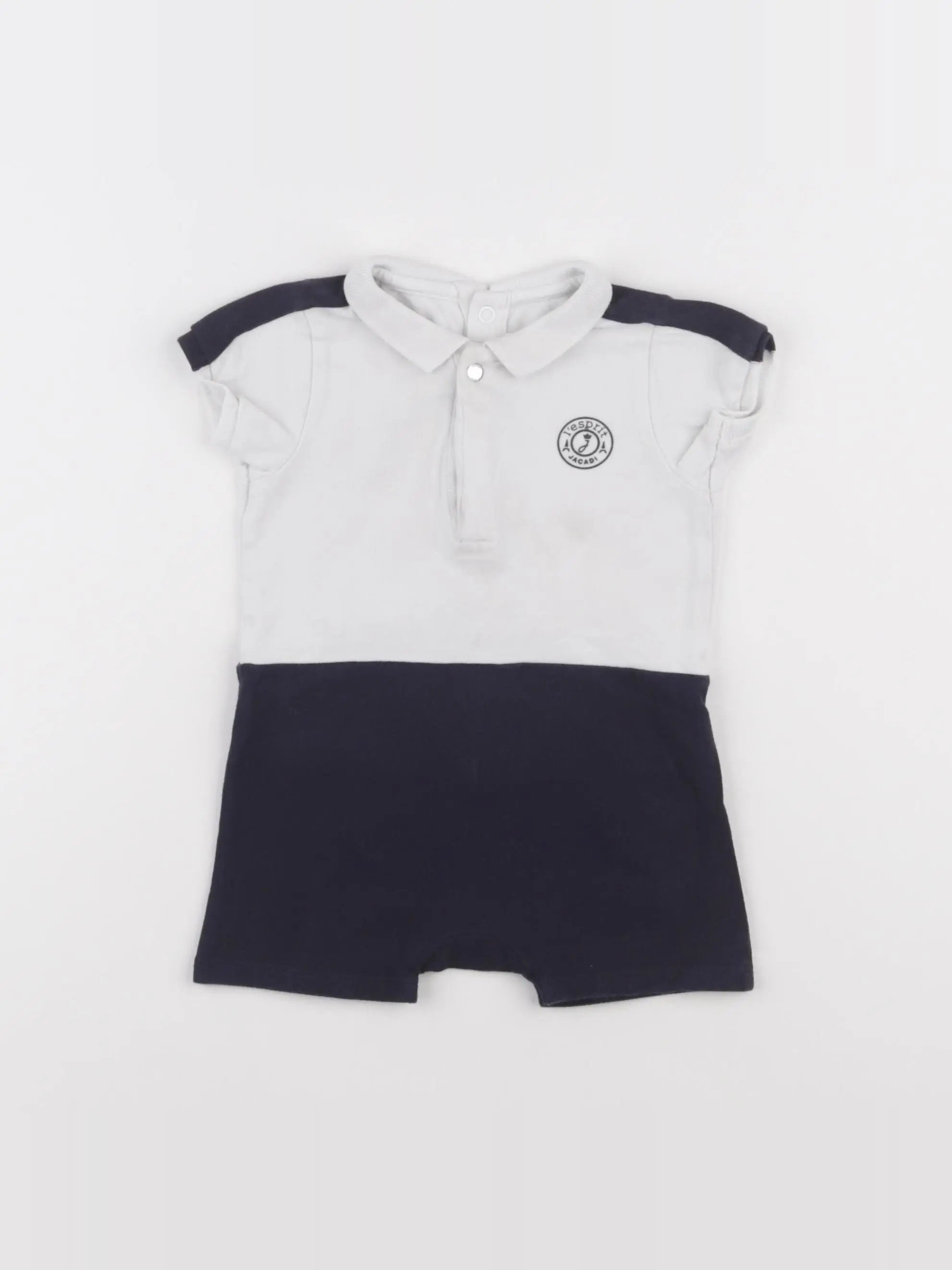 Jacadi - combinaison bleu - 12 mois