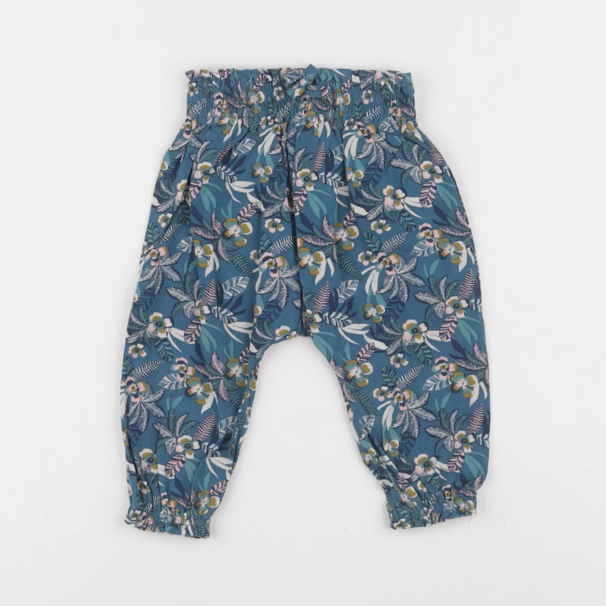 Vertbaudet - pantalon multicolore - 12 mois