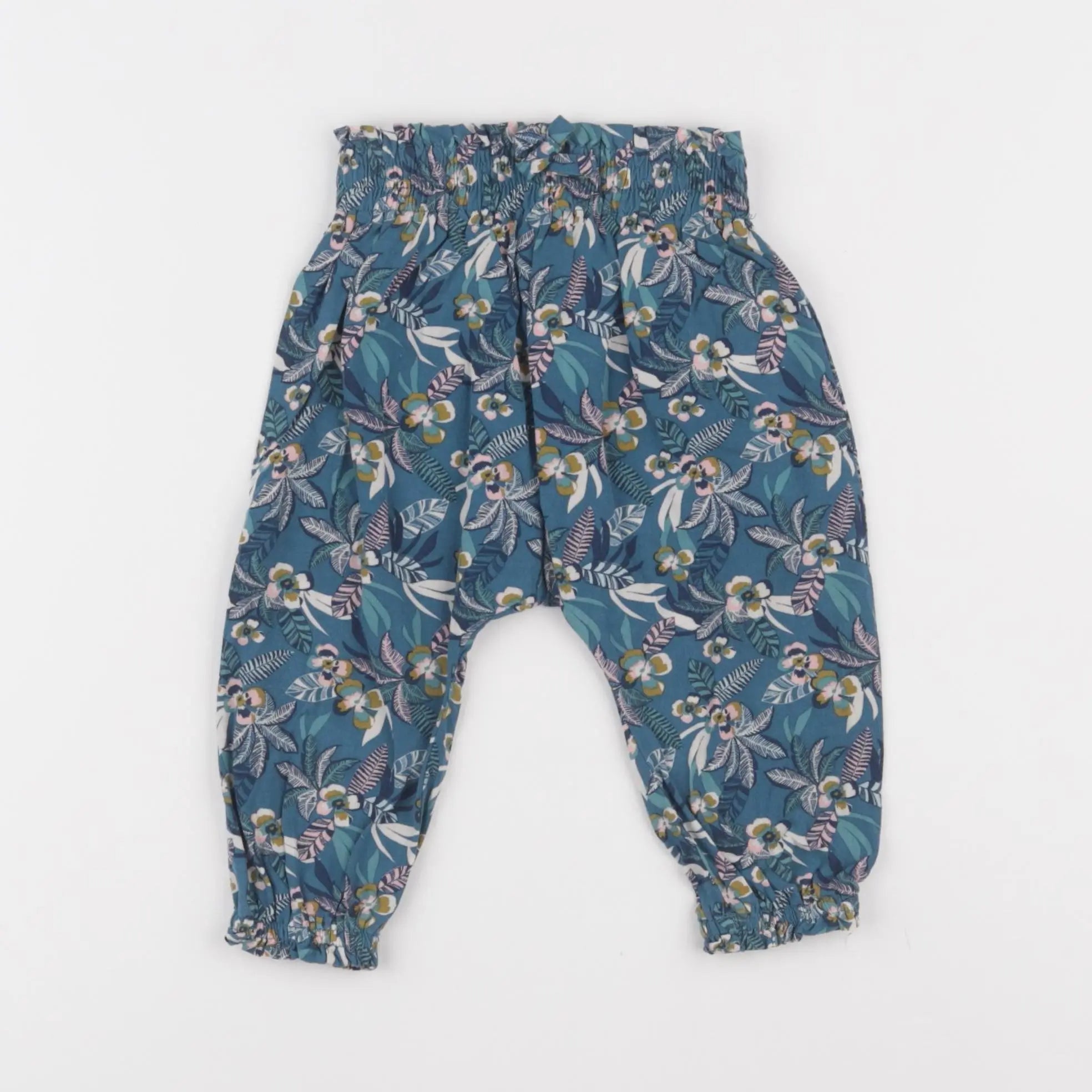 Vertbaudet - pantalon multicolore - 12 mois