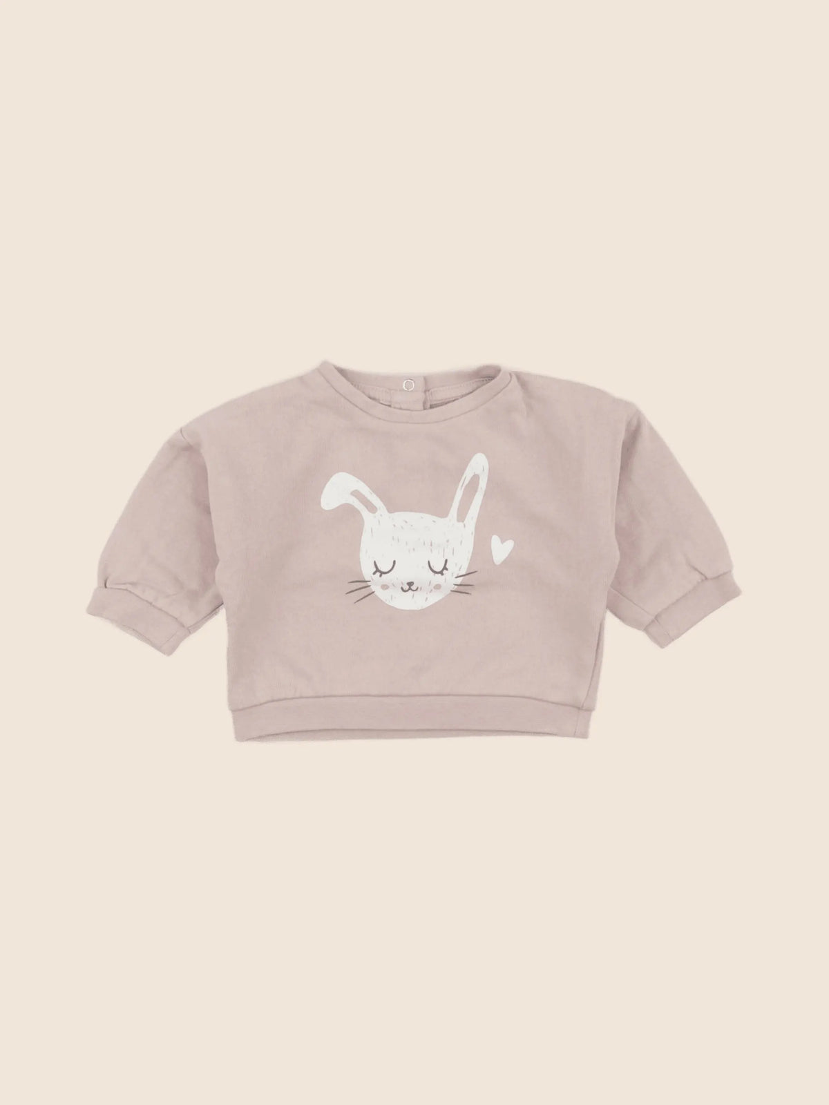 Vertbaudet - sweat rose - 3 mois