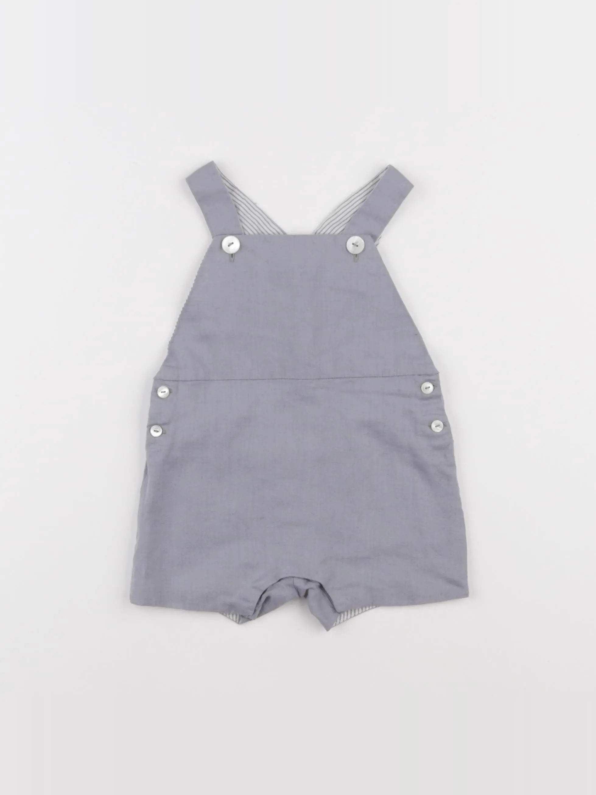 Jacadi - salopette gris - 12 mois