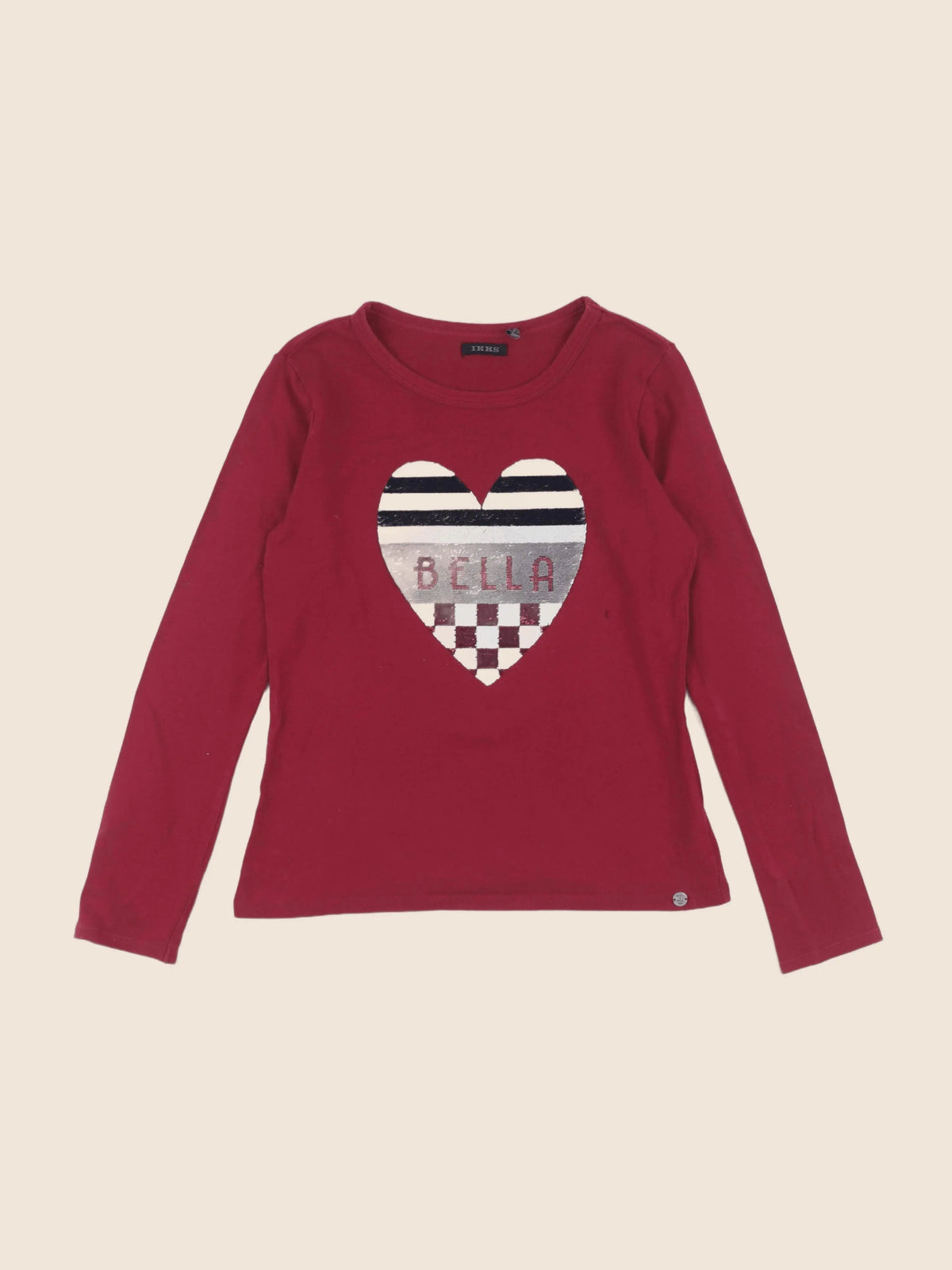 IKKS - tee-shirt rouge - 10 ans