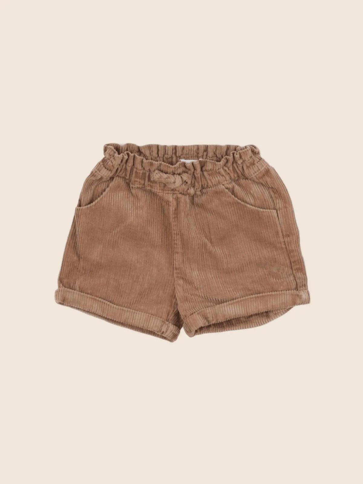 Vertbaudet - short marron - 24 mois