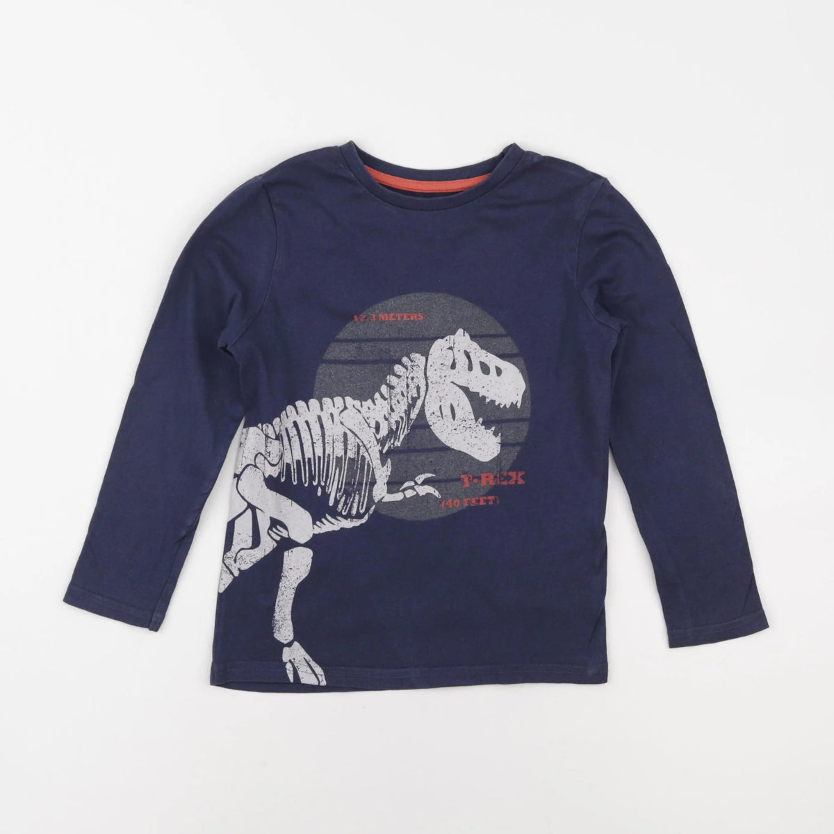 Vertbaudet - tee-shirt bleu - 6 ans