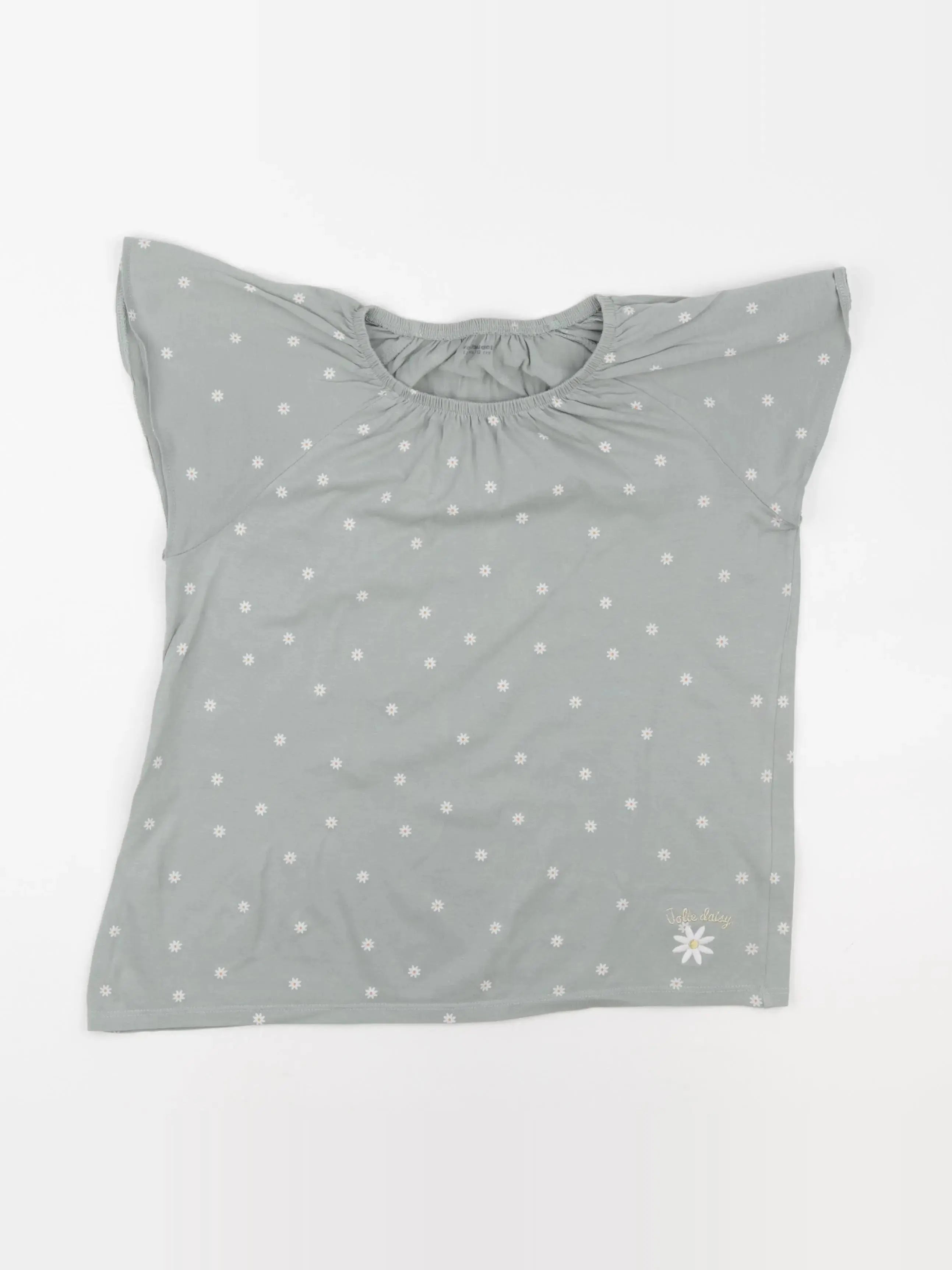 Vertbaudet - tee-shirt bleu - 12 ans