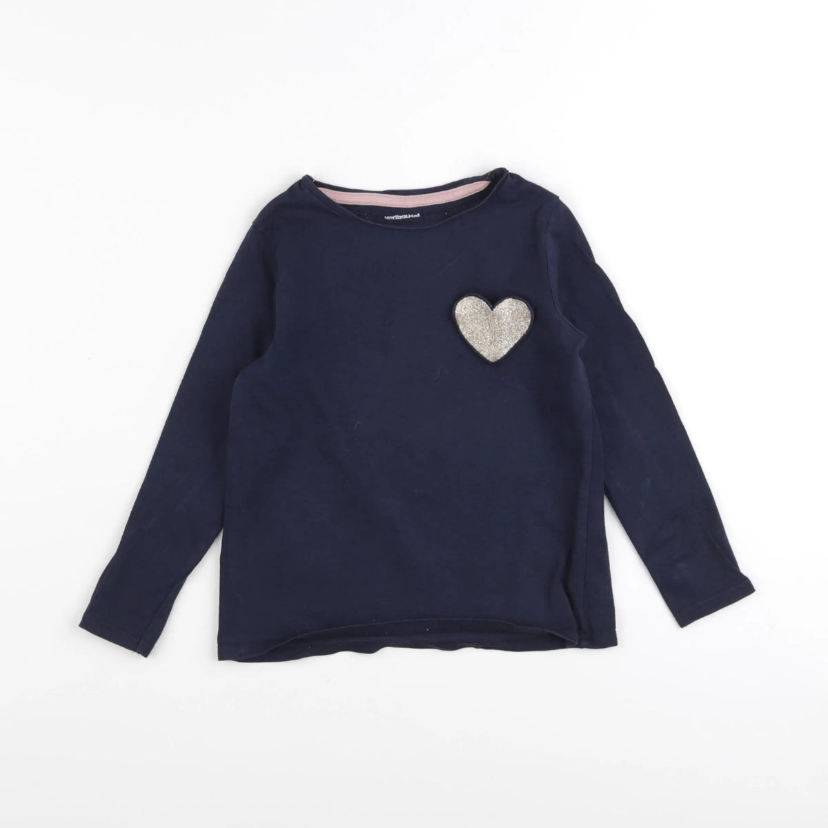 Vertbaudet - tee-shirt bleu - 5 ans