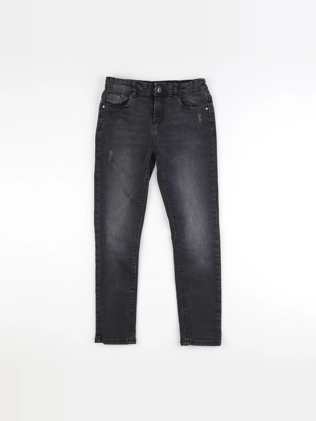 Vertbaudet - jean gris - 9 ans