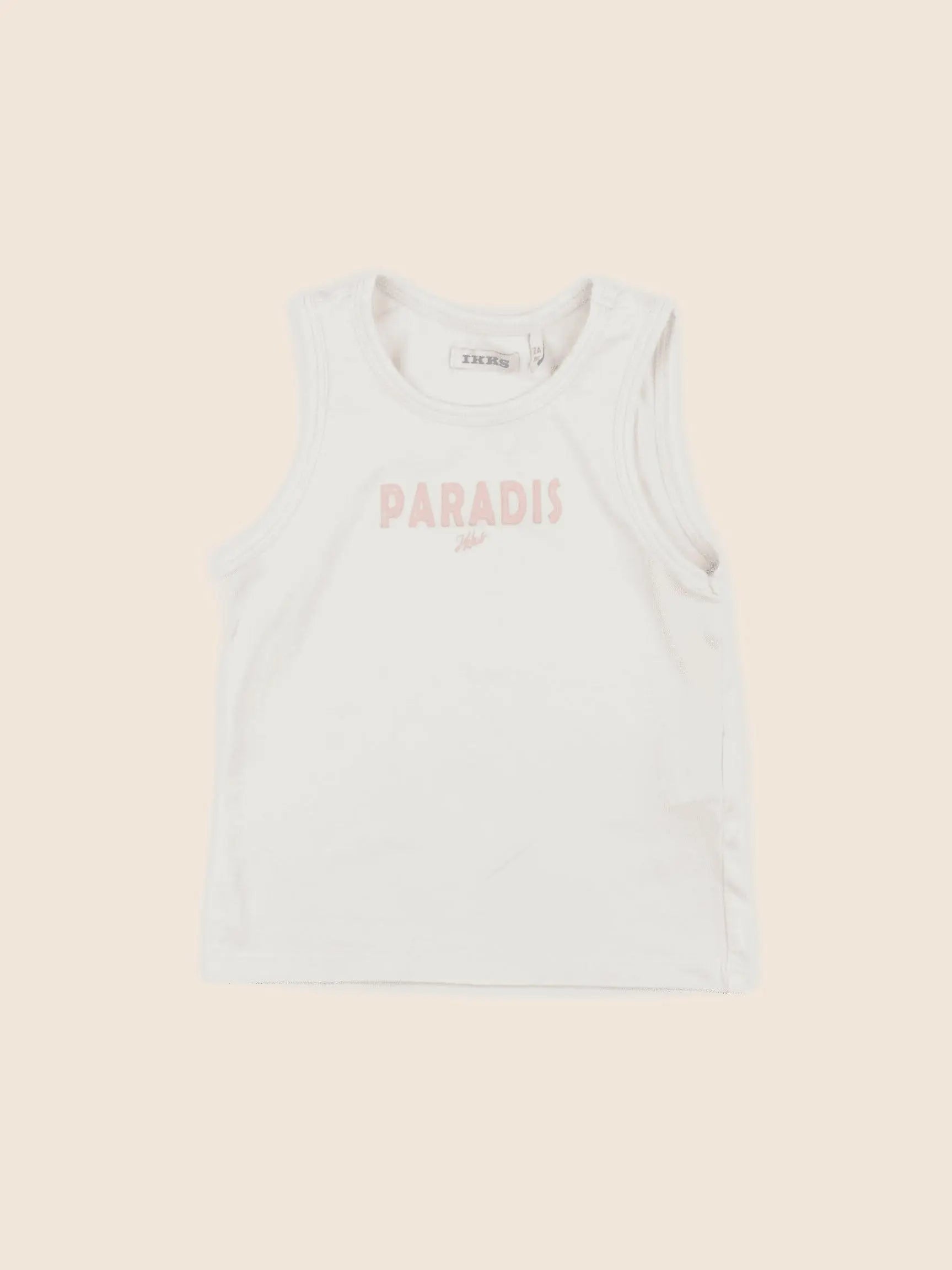 IKKS - débardeur beige - 2 ans