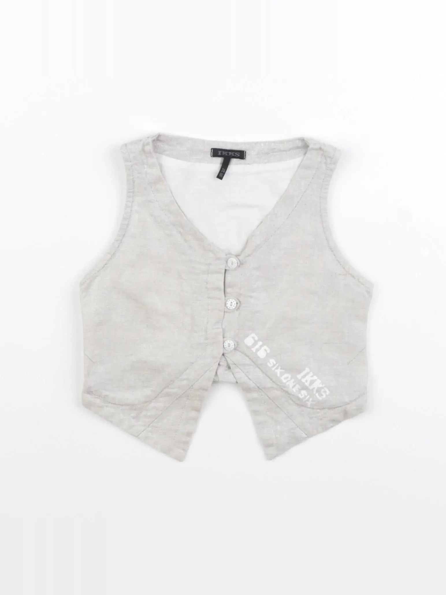 IKKS - gilet beige, or - 2 ans