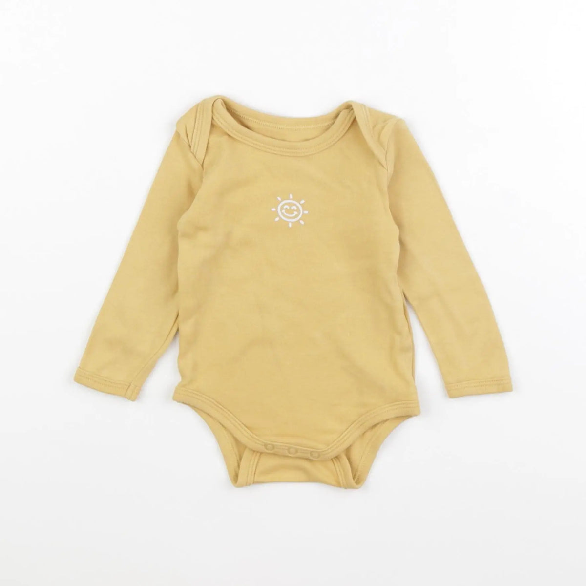 Vertbaudet - body jaune - 6 mois