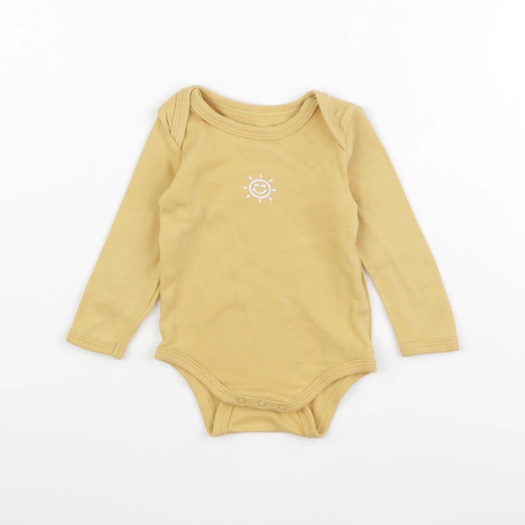 Vertbaudet - body jaune - 6 mois