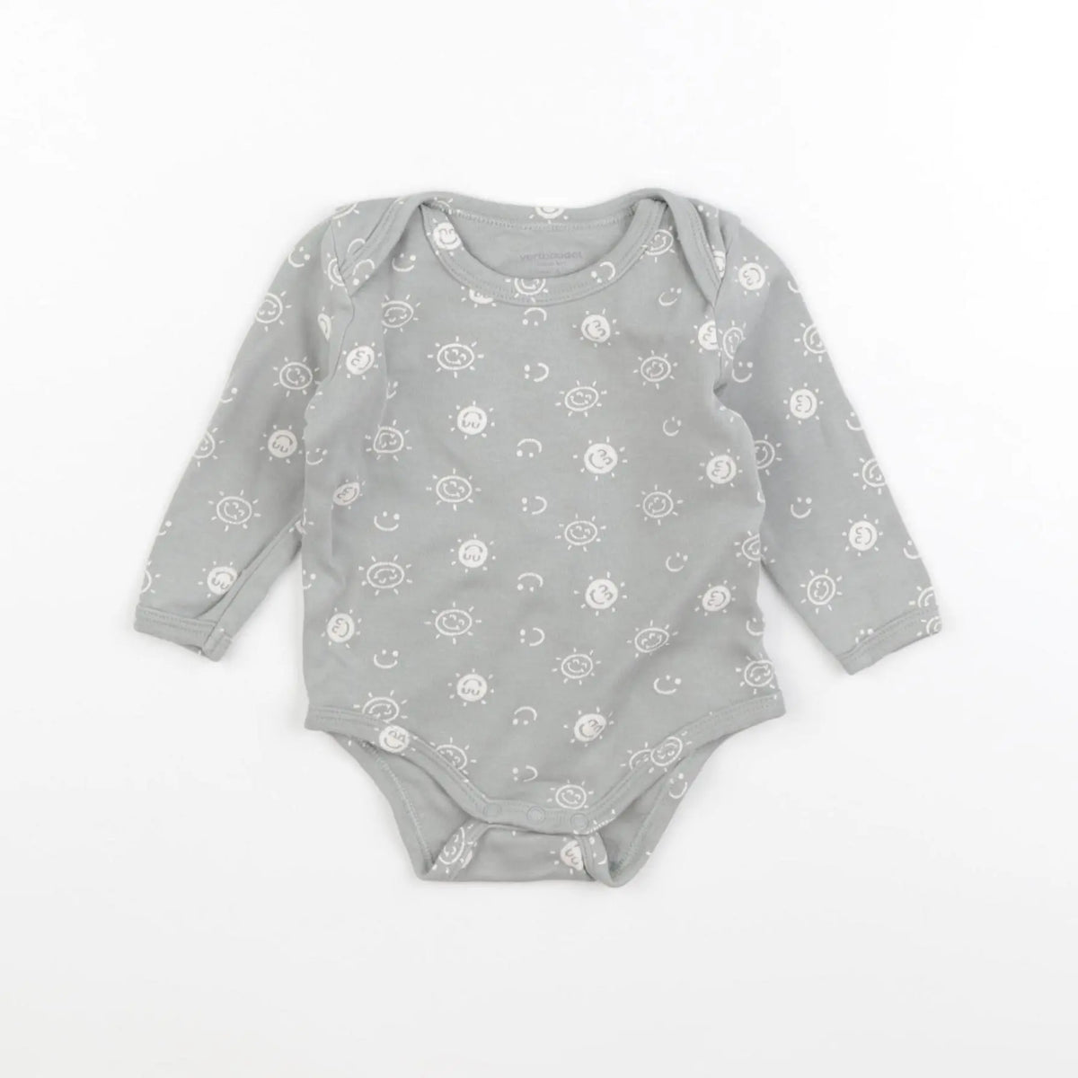 Vertbaudet - body vert - 6 mois