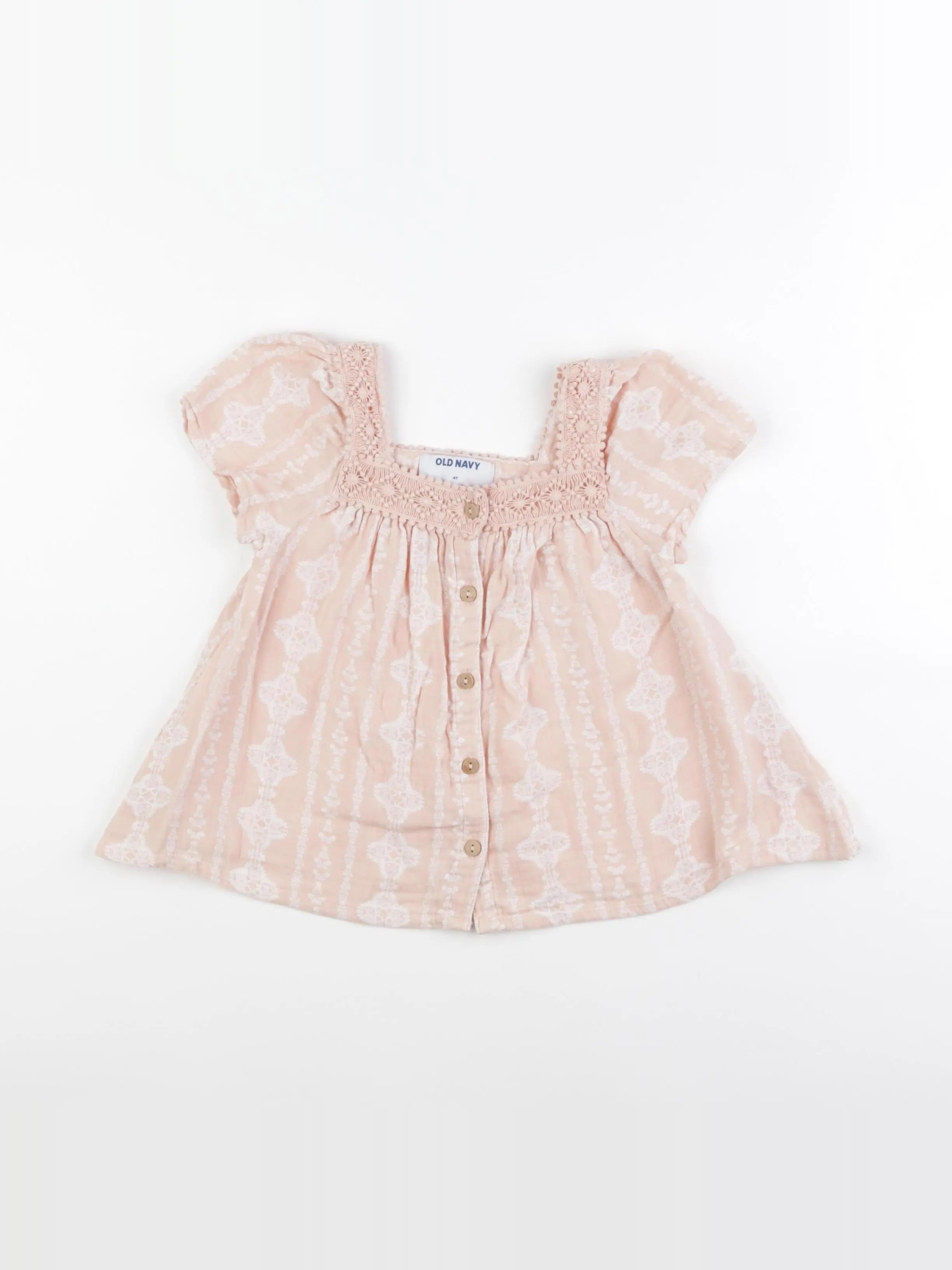 Old Navy - blouse rose - 4 ans