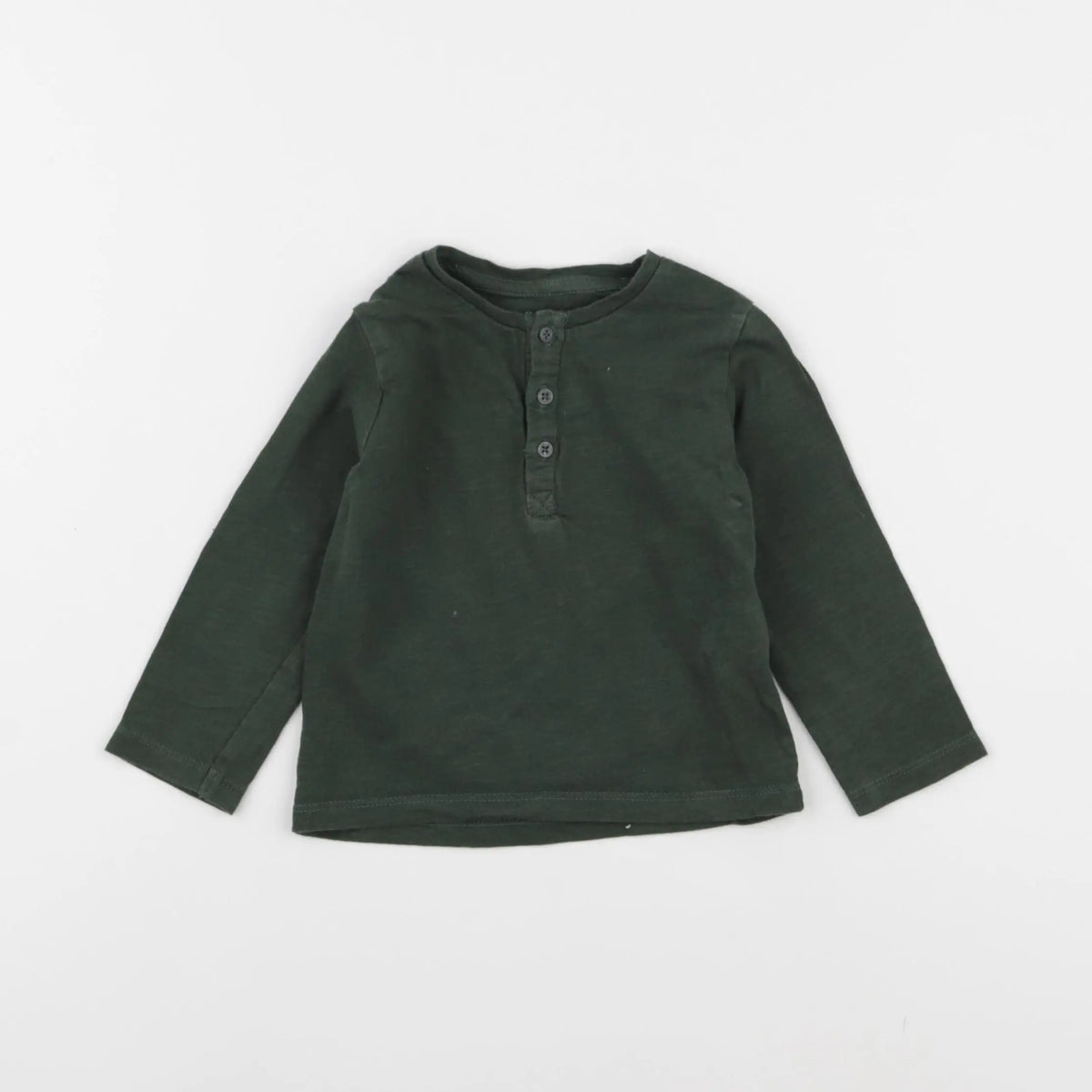 Vertbaudet - tee-shirt vert - 12 mois