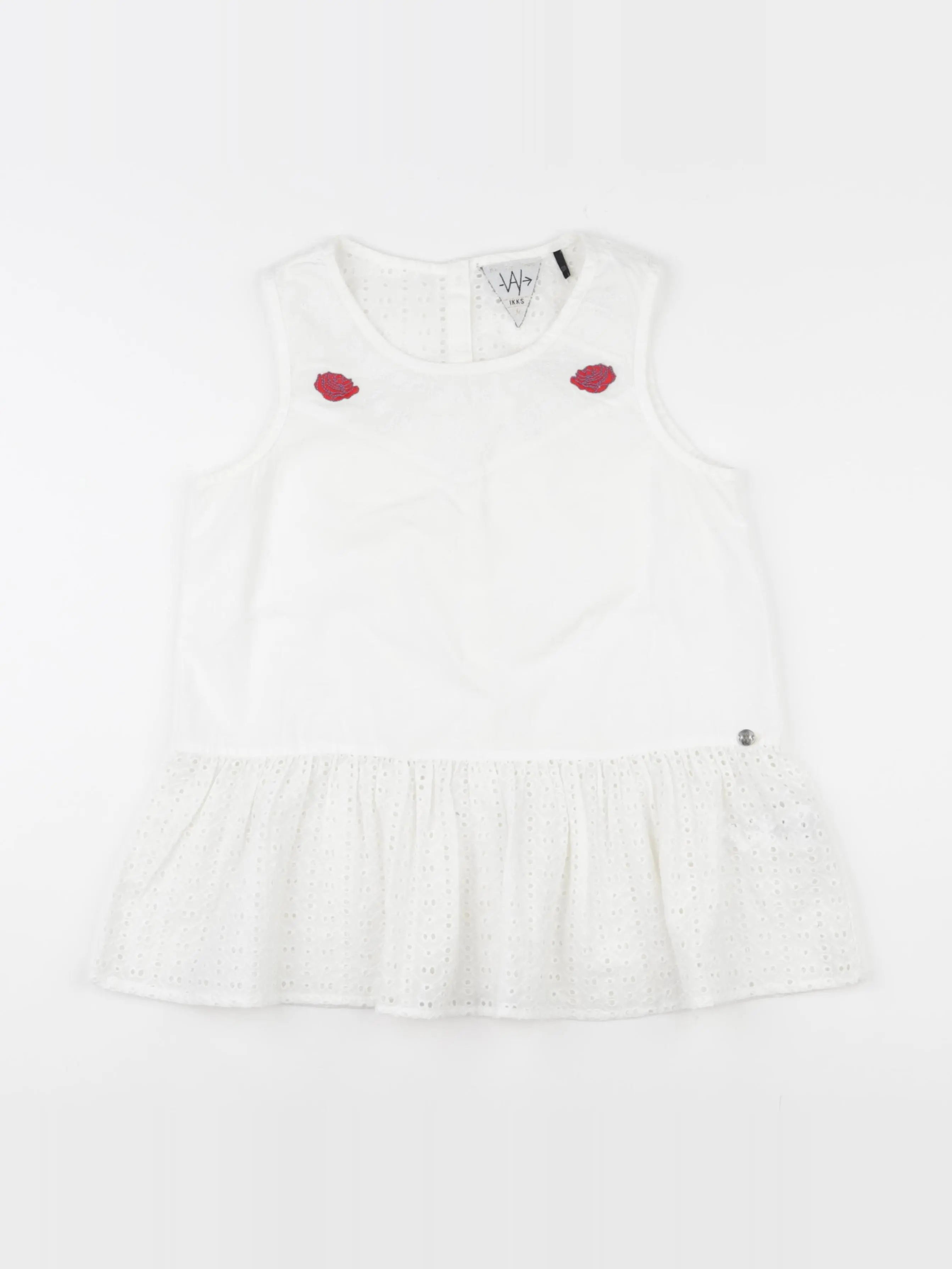 IKKS - blouse blanc - 12 ans