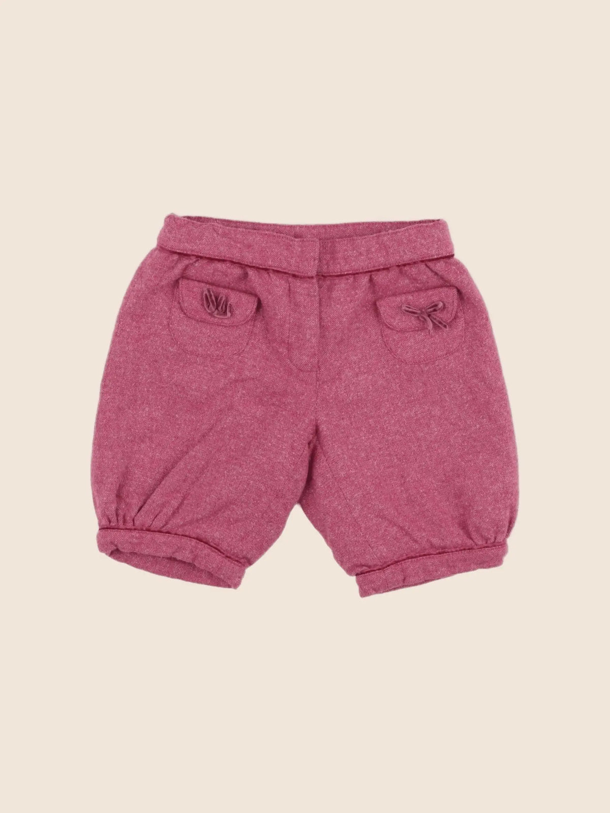 Jacadi - short rose - 12 mois
