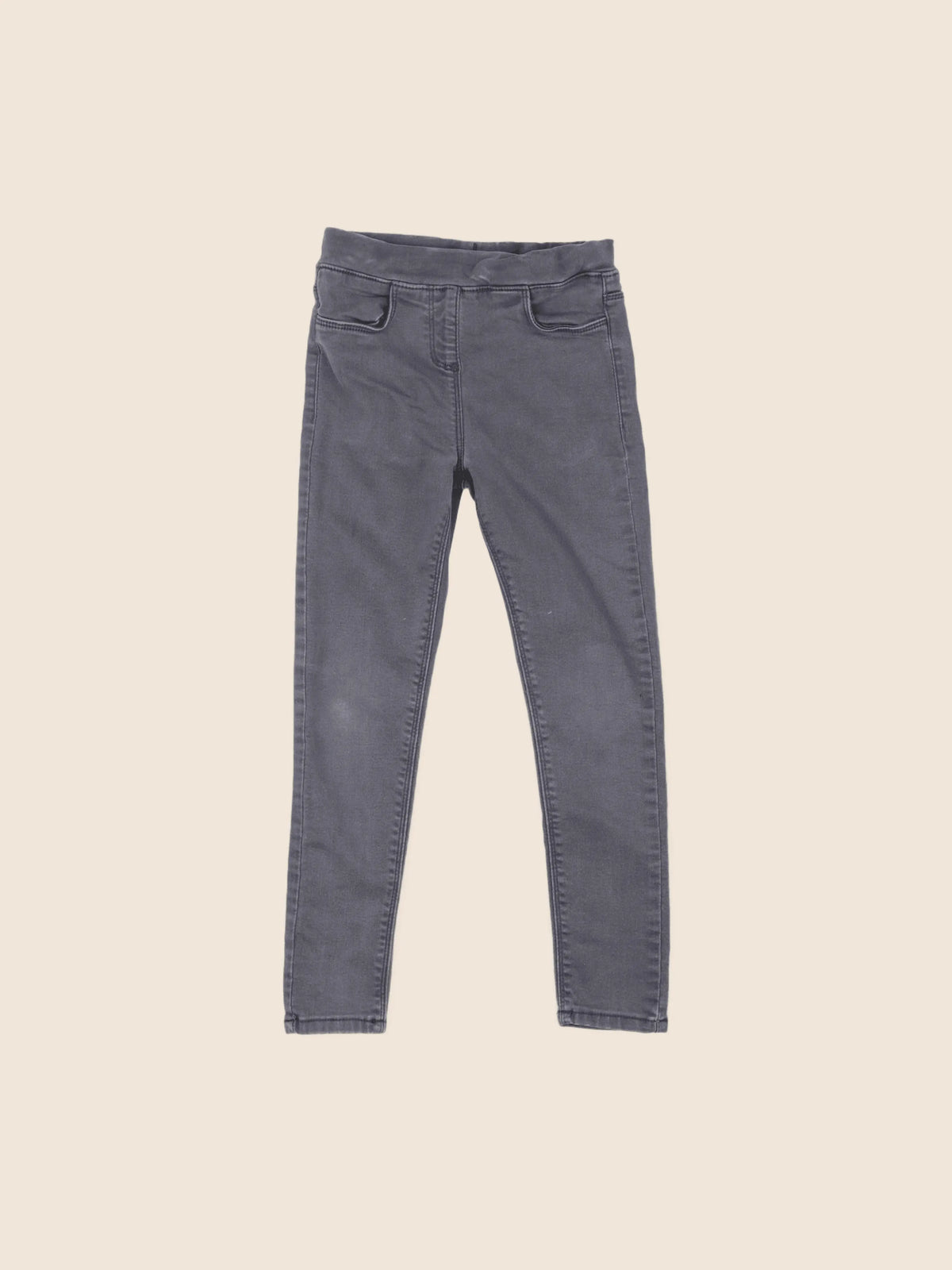 Vertbaudet - jegging gris - 8 ans