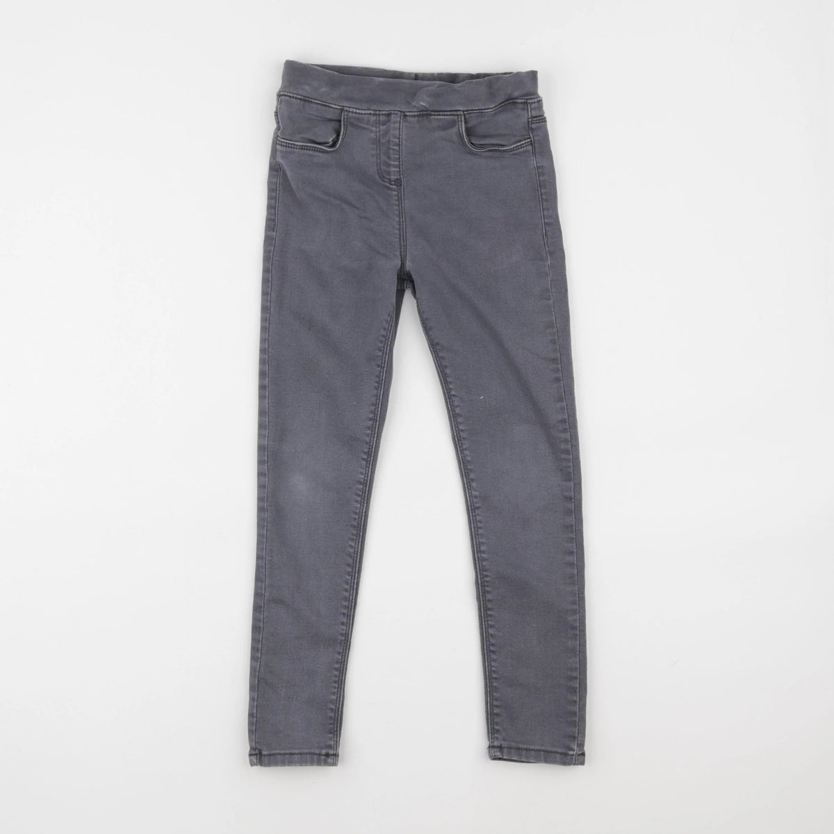 Vertbaudet - jegging gris - 8 ans