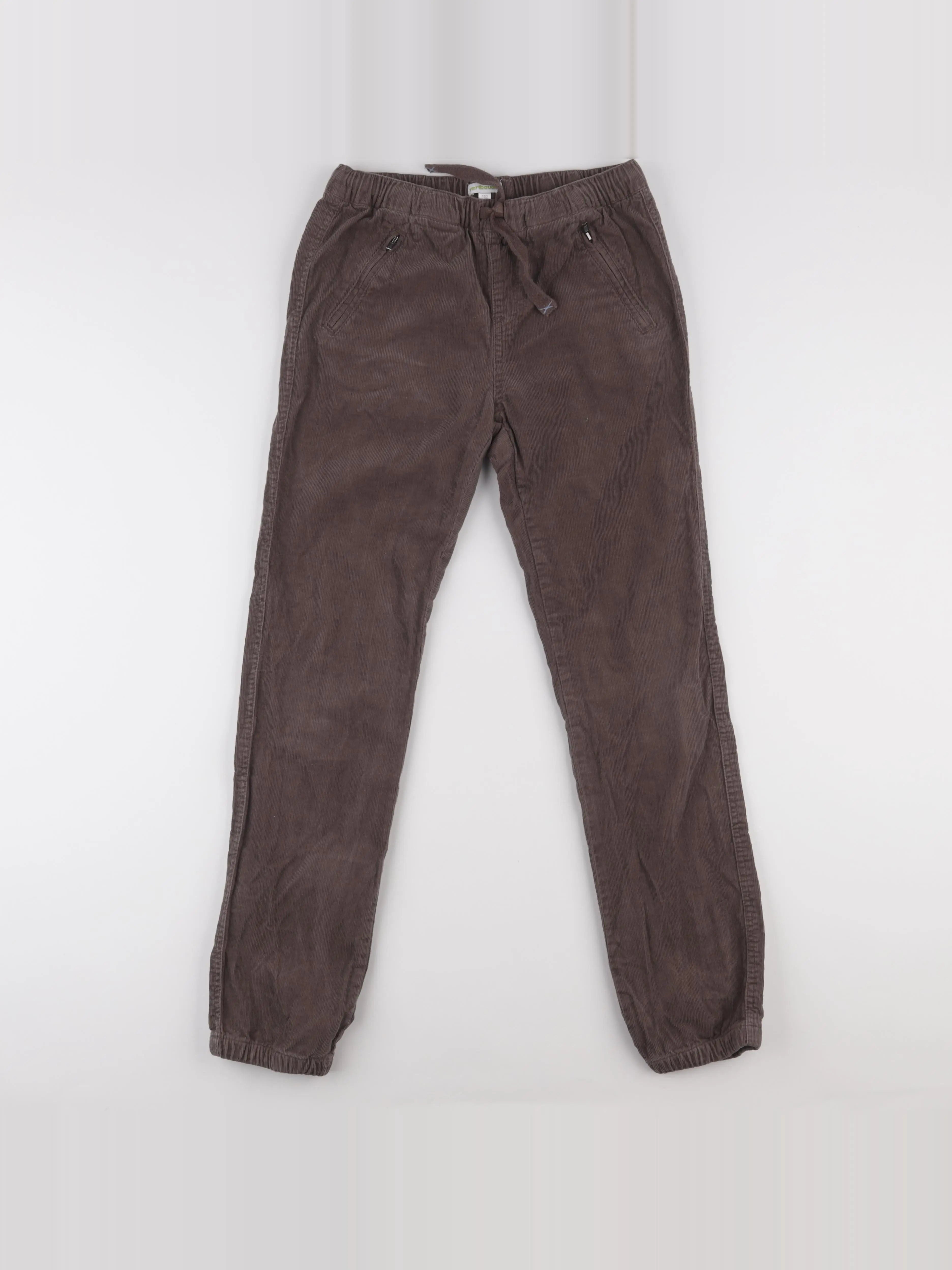 Vertbaudet - pantalon marron - 12 ans