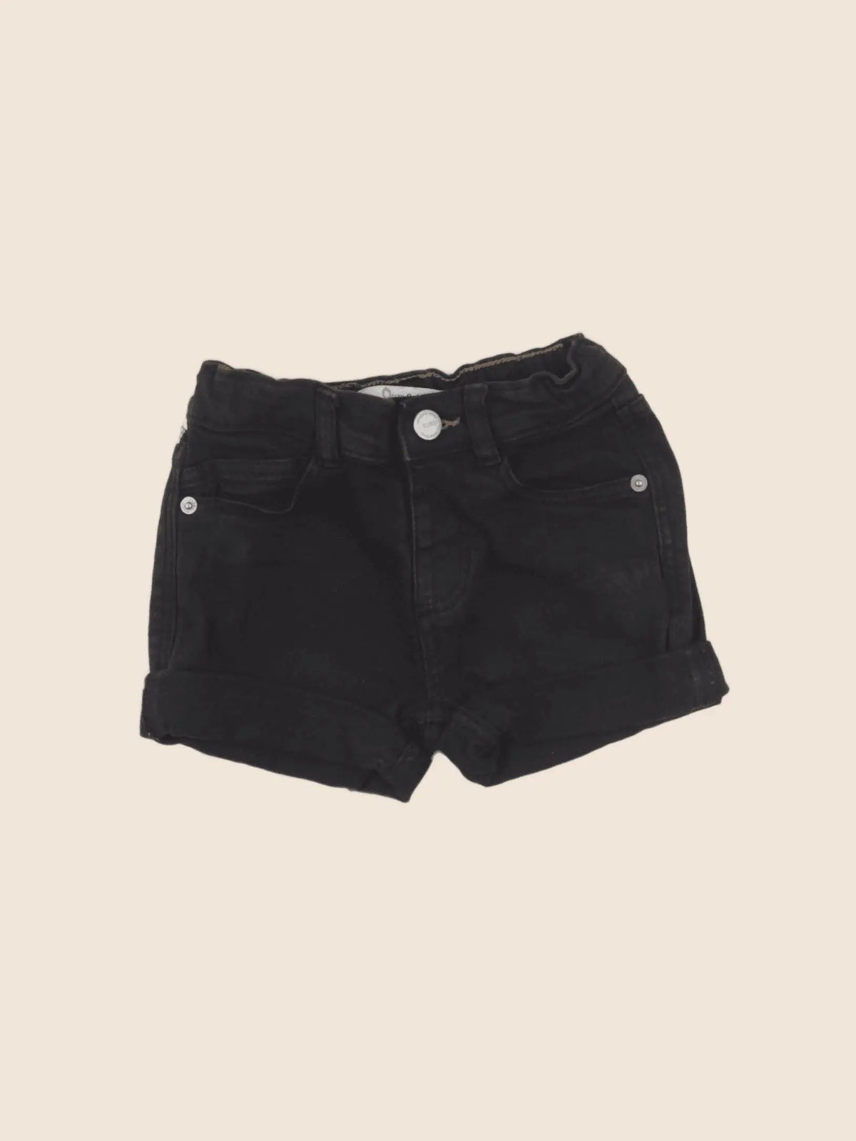 Zara - short noir - 9/12 mois