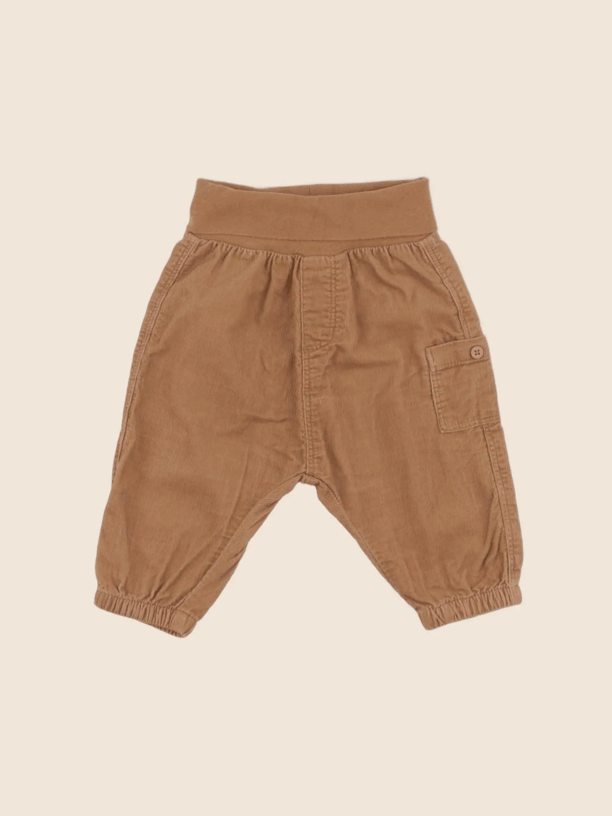 H&M - pantalon marron - 3 mois