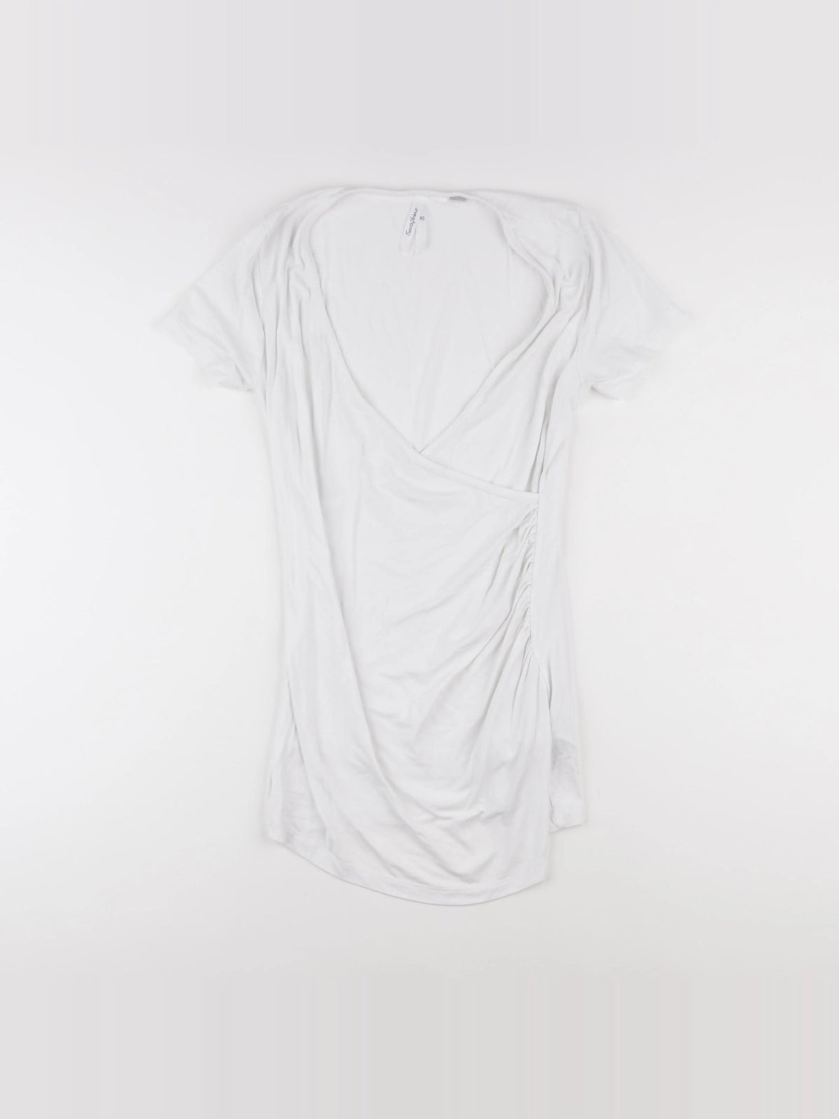 Seraphine - tee-shirt grossesse, allaitement blanc - xs