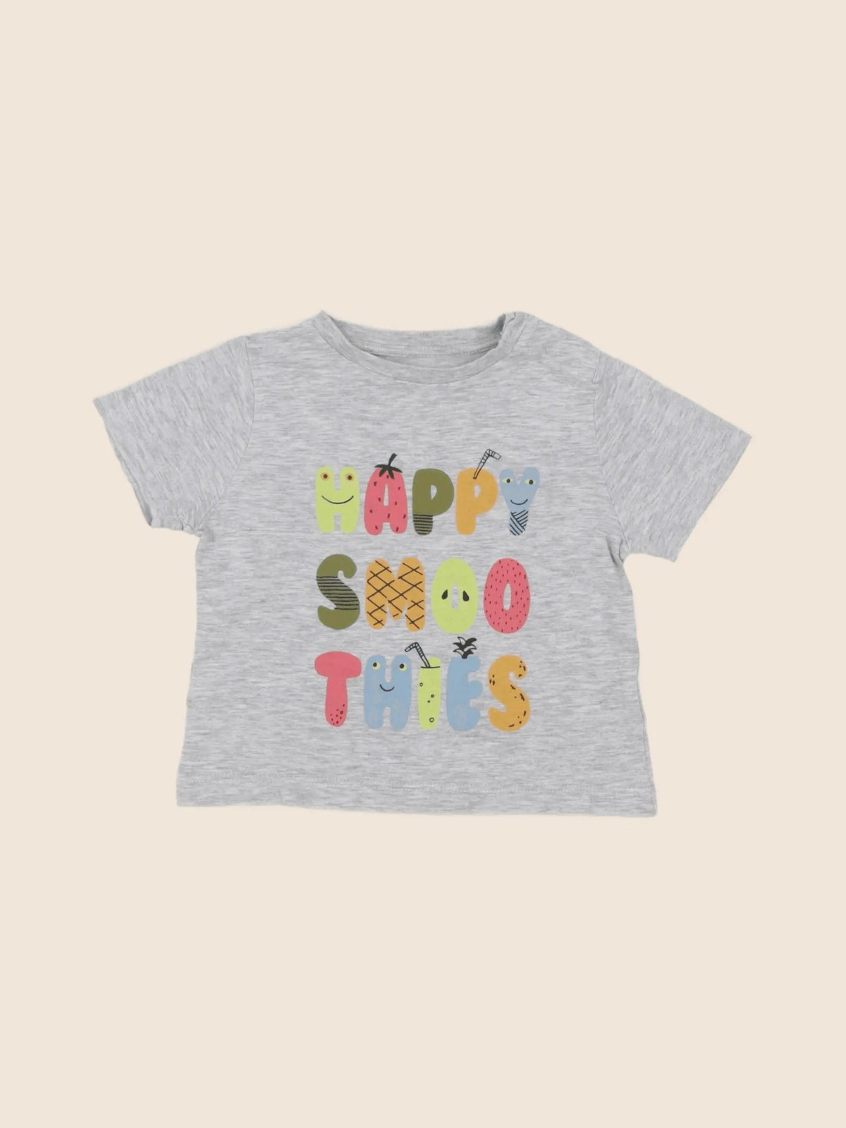 Boutchou - tee-shirt gris - 6 mois