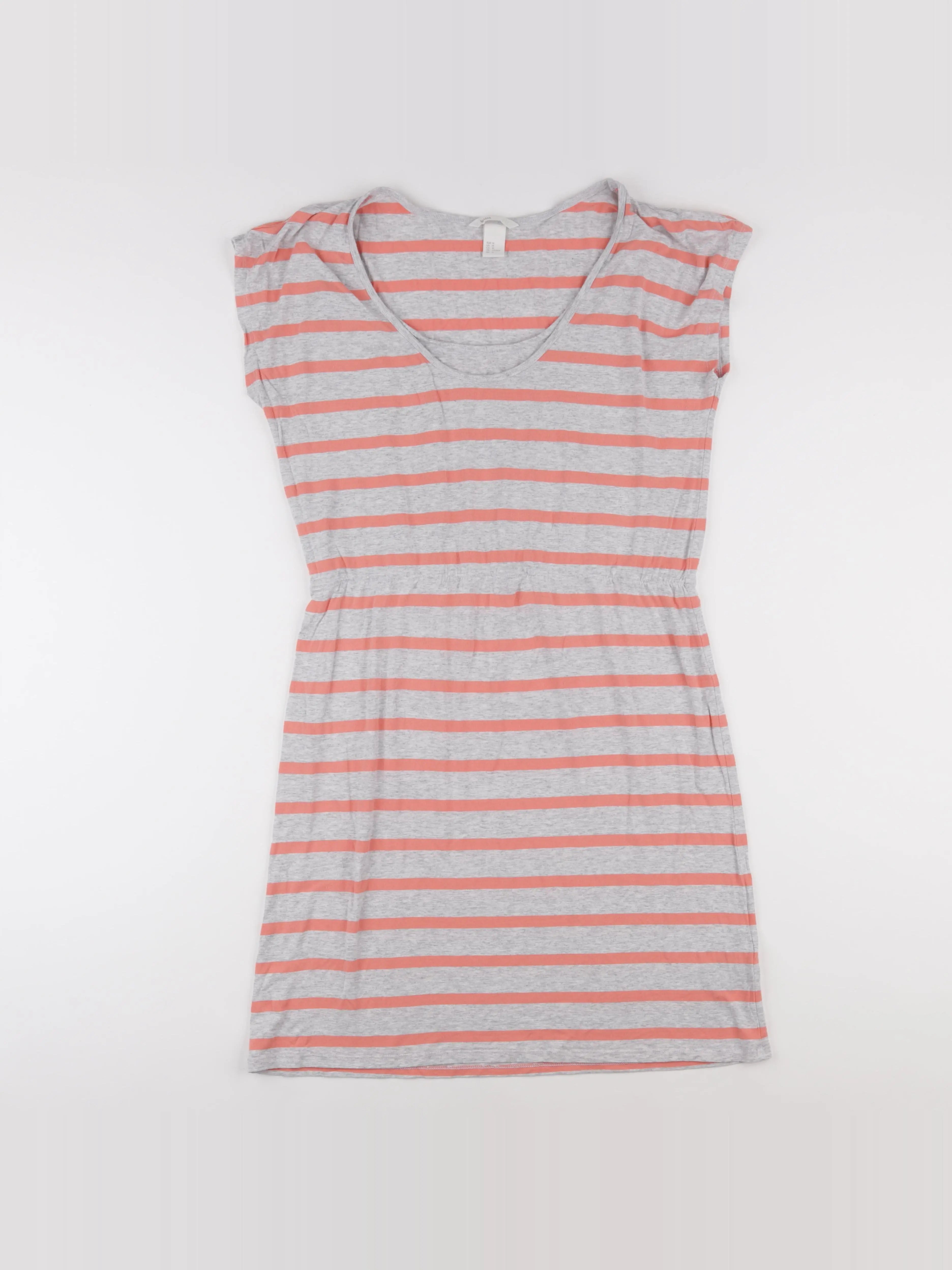 H&M - robe grossesse gris - m