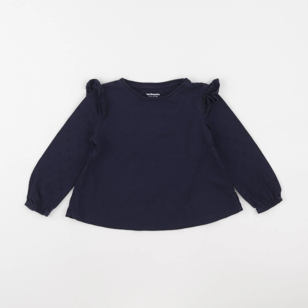 Vertbaudet - tee-shirt bleu - 3 ans