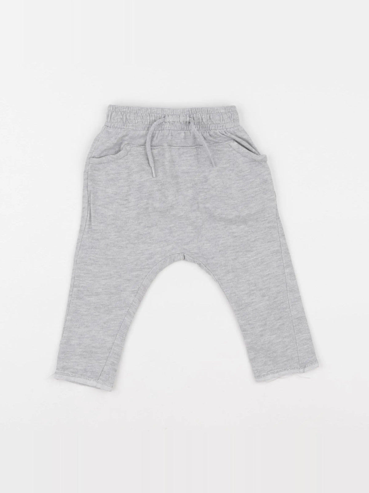Vertbaudet - sarouel gris - 6 mois