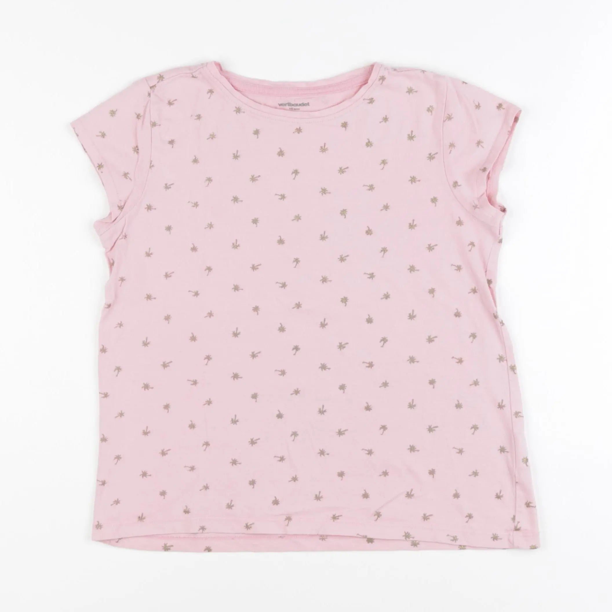Vertbaudet - tee-shirt rose - 10 ans