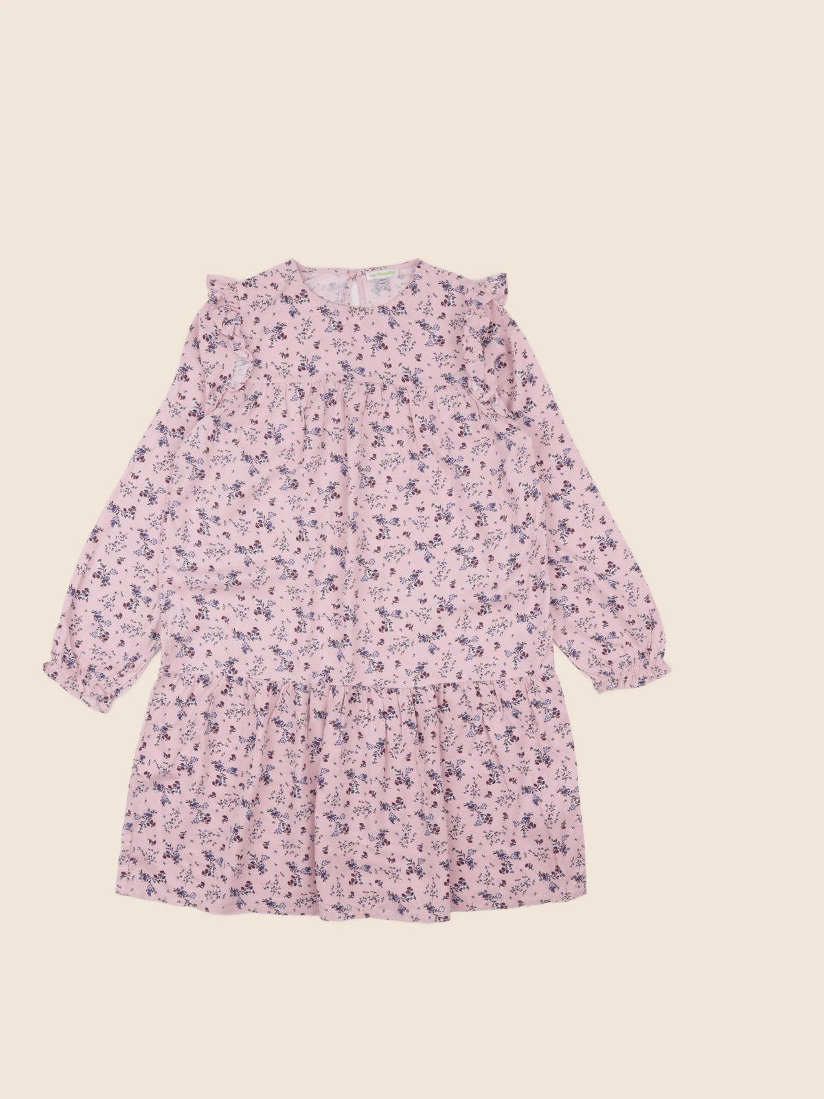 Vertbaudet - robe coton rose - 12 ans