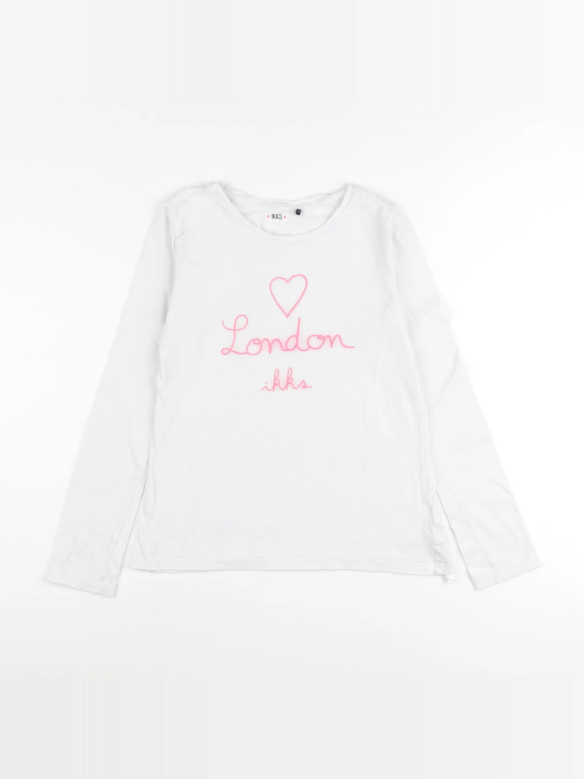 IKKS - tee-shirt blanc - 12 ans