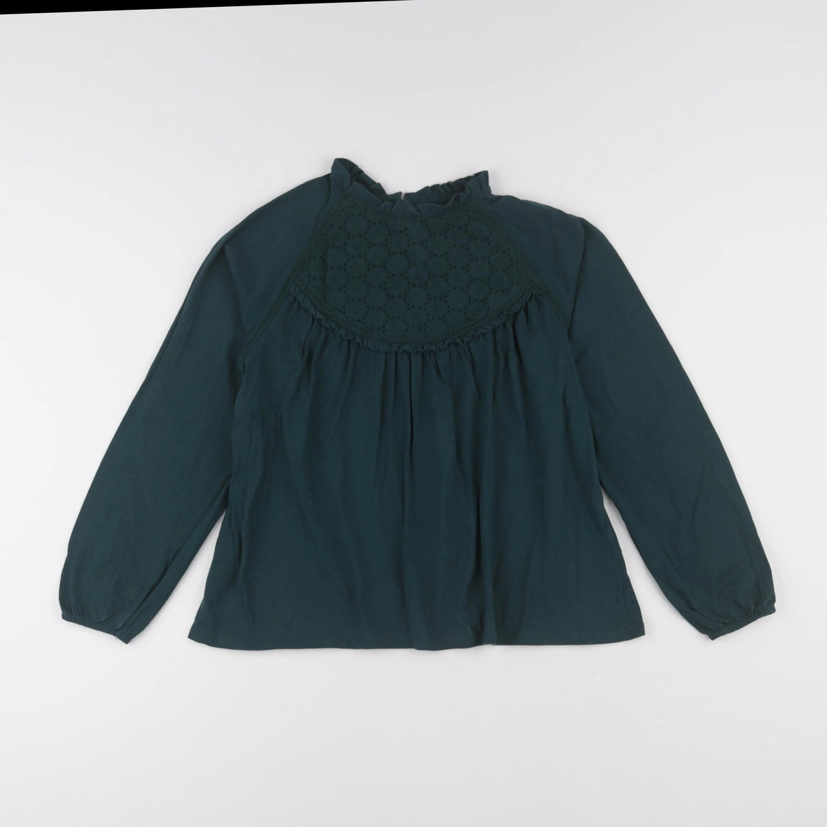 Vertbaudet - tee-shirt vert - 12 ans