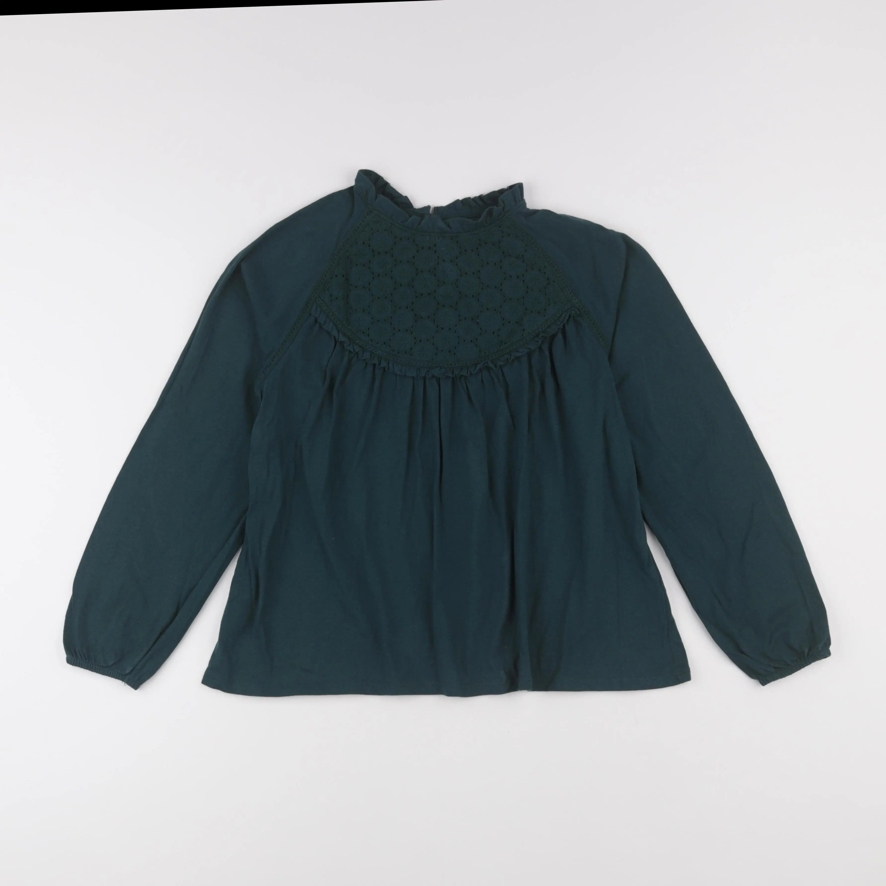 Vertbaudet - tee-shirt vert - 12 ans