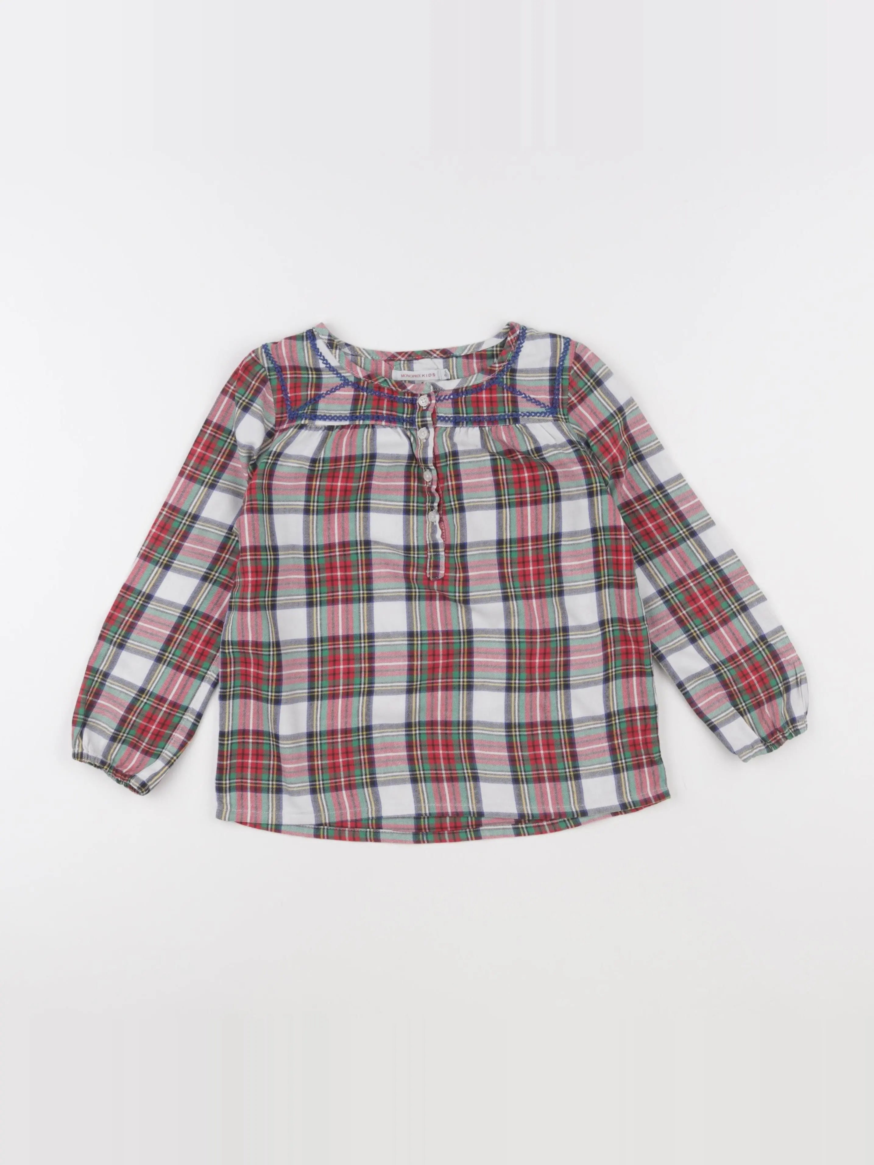 Monoprix - blouse multicolore - 6 ans